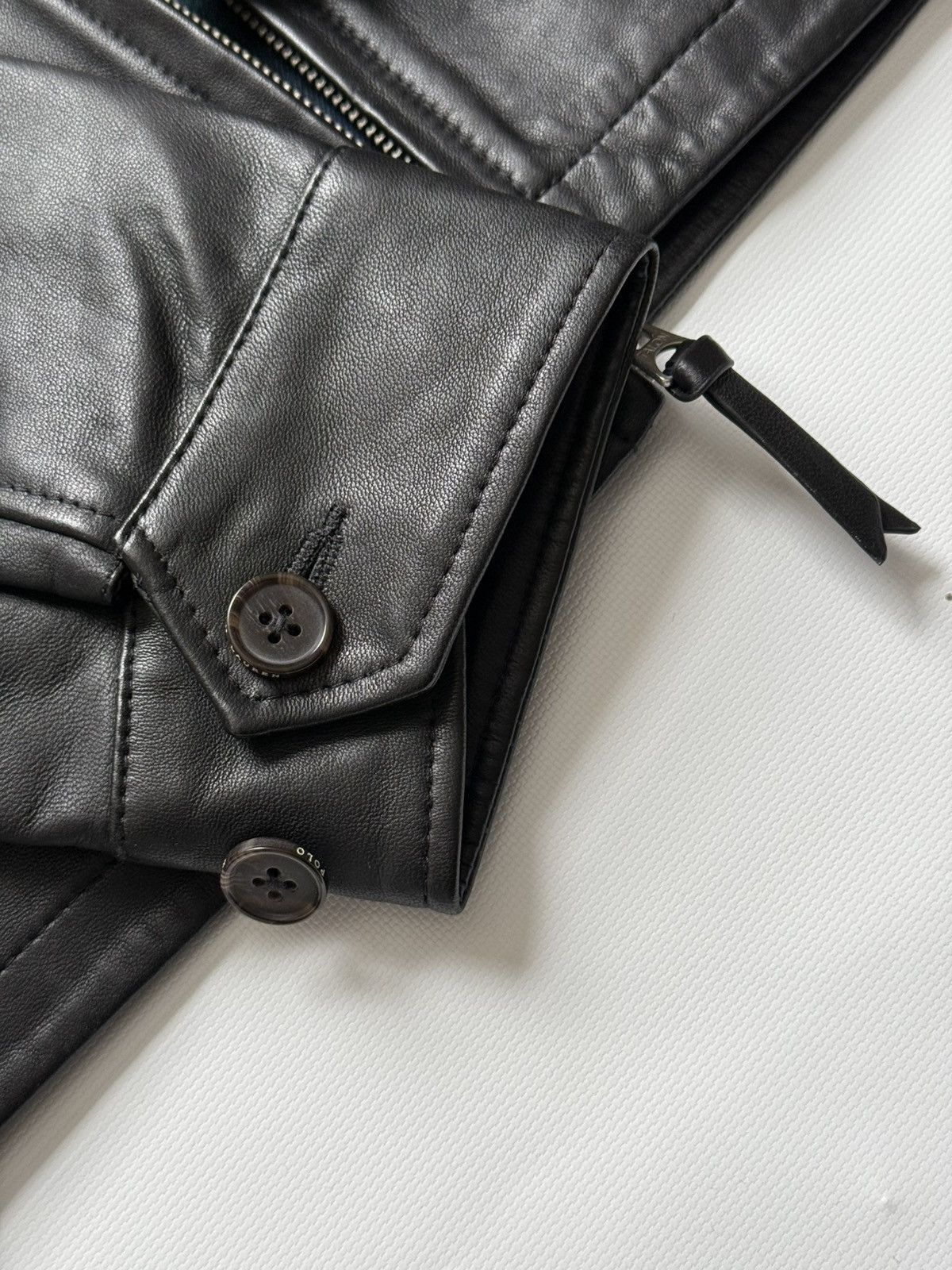 Lauren Ralph Lauren × Polo Ralph Lauren × Ralph Lauren Polo Ralph Lauren Leather jacket Size US S / EU 44-46 / 1 - 12 Thumbnail