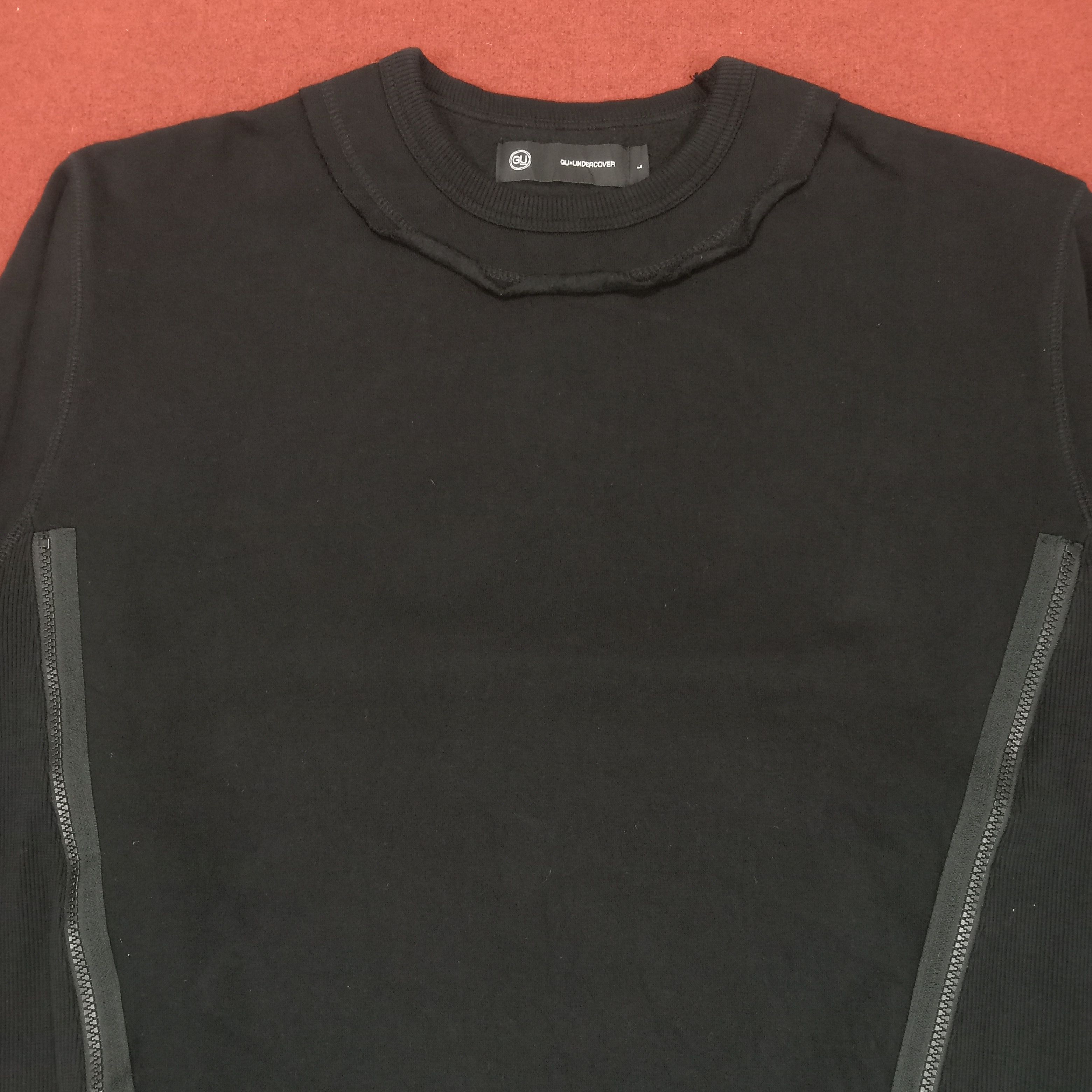 GU × Undercover × Vintage Gu X Undercover Japanese Brand Streetwear Custom Sweatshirt Size US L / EU 52-54 / 3 - 4 Thumbnail