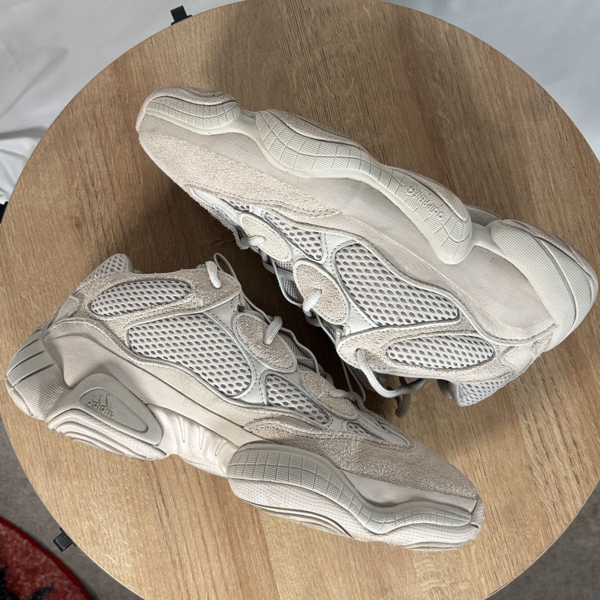 Adidas × Kanye West Adidas Yeezy 500 Blush Used 9.5M Size US 9.5 / EU 42-43 - 6 Thumbnail