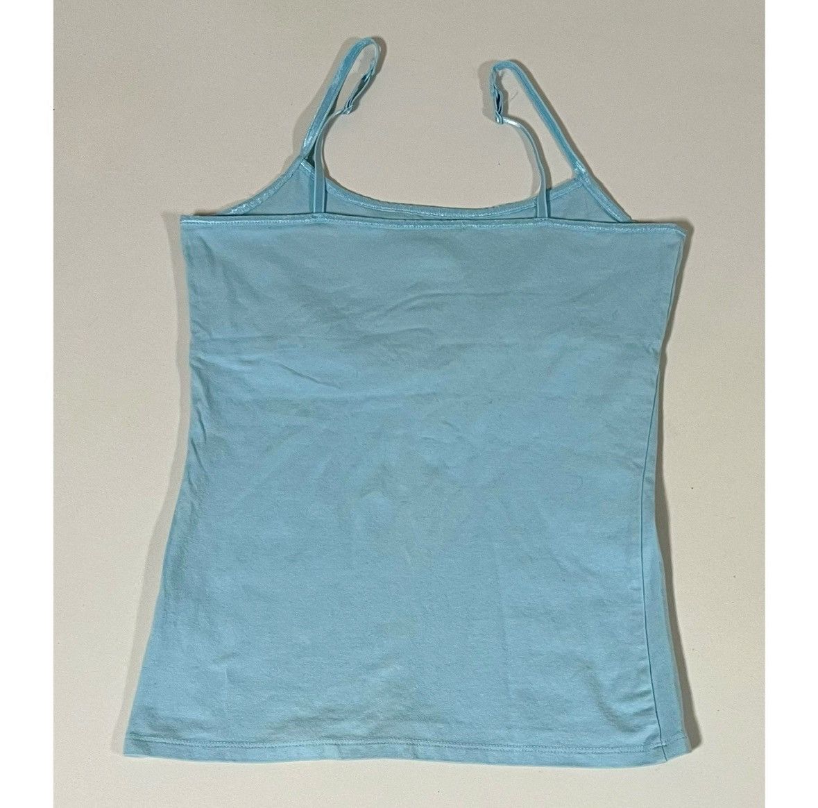Vintage SO Wear It Declare It Blue Shelf-Bra Cami Camisole Size M 🩵 Size M / US 6-8 / IT 42-44 - 3 Thumbnail