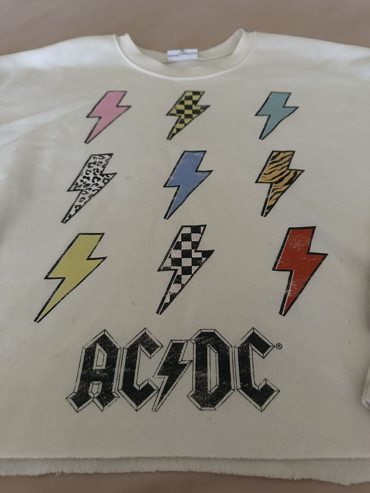 Other Oversized AC/DC Graphic Band Sweatshirt Size XS / US 0-2 / IT 36-38 - 2 Thumbnail
