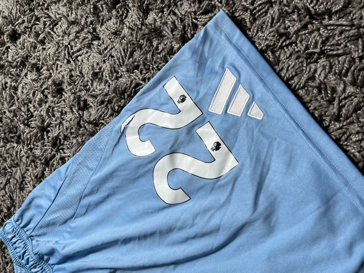 Adidas NOTTINGHAM FOREST 2023/24 POLYESTER AWAY FOOTBALL SHORTS Size US 32 / EU 48 - 3 Thumbnail
