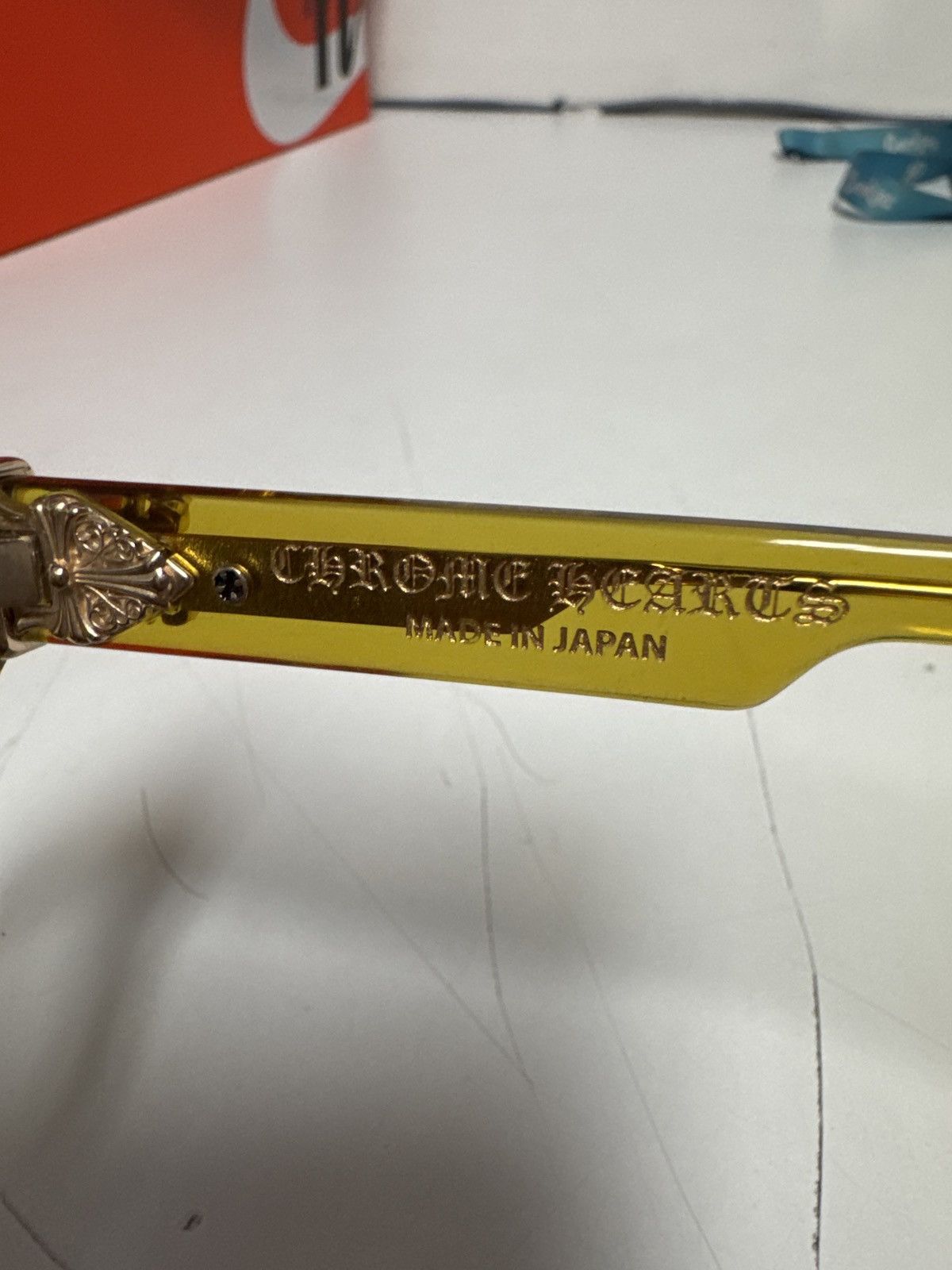 Chrome Hearts CHROME HEARTS BOX-OFFICER MALT SUNGLASSES Size ONE SIZE - 9 Thumbnail