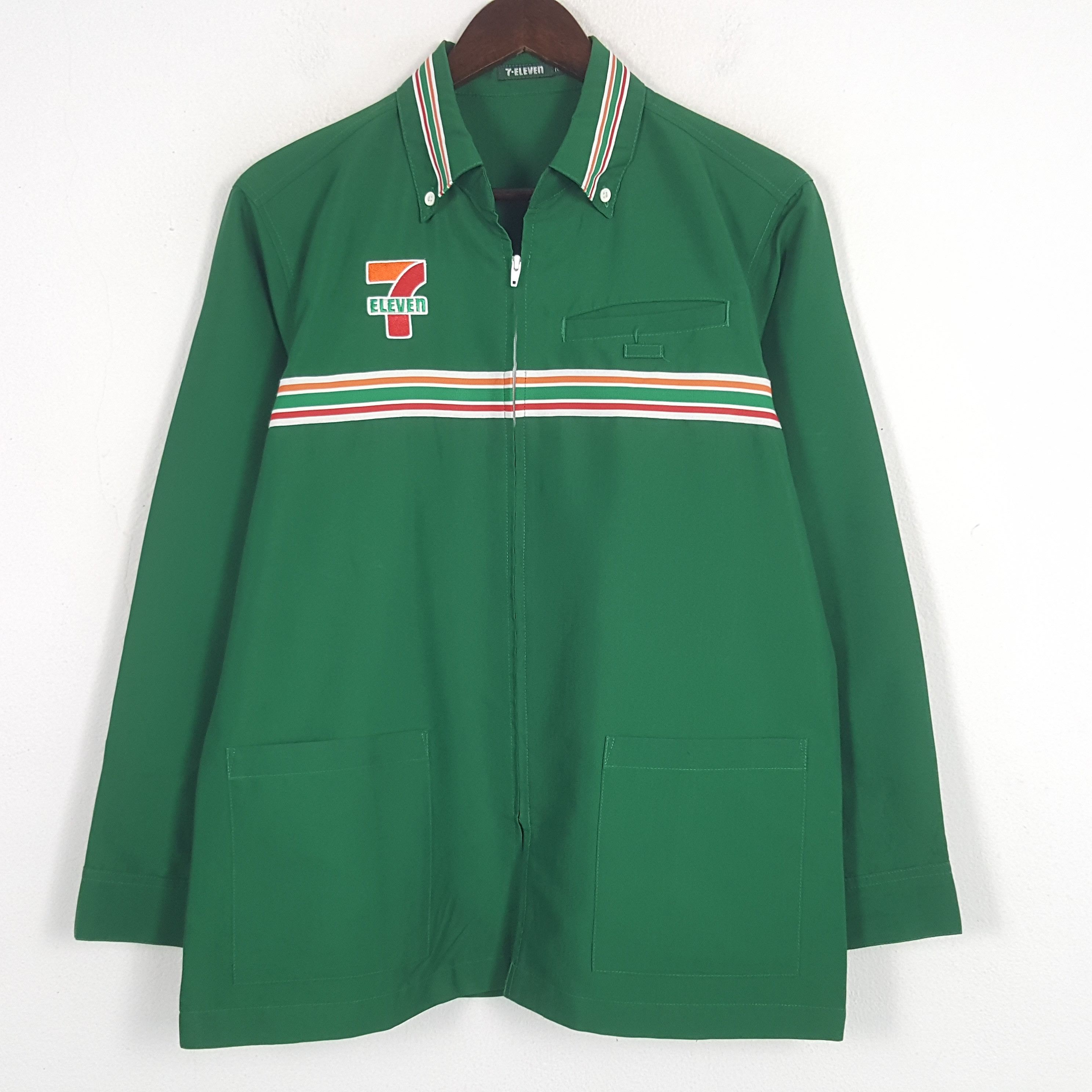 Japanese Brand × Vintage Vintage 7 Eleven Embroidery Worker Jacket Size US M / EU 48-50 / 2 - 3 Thumbnail