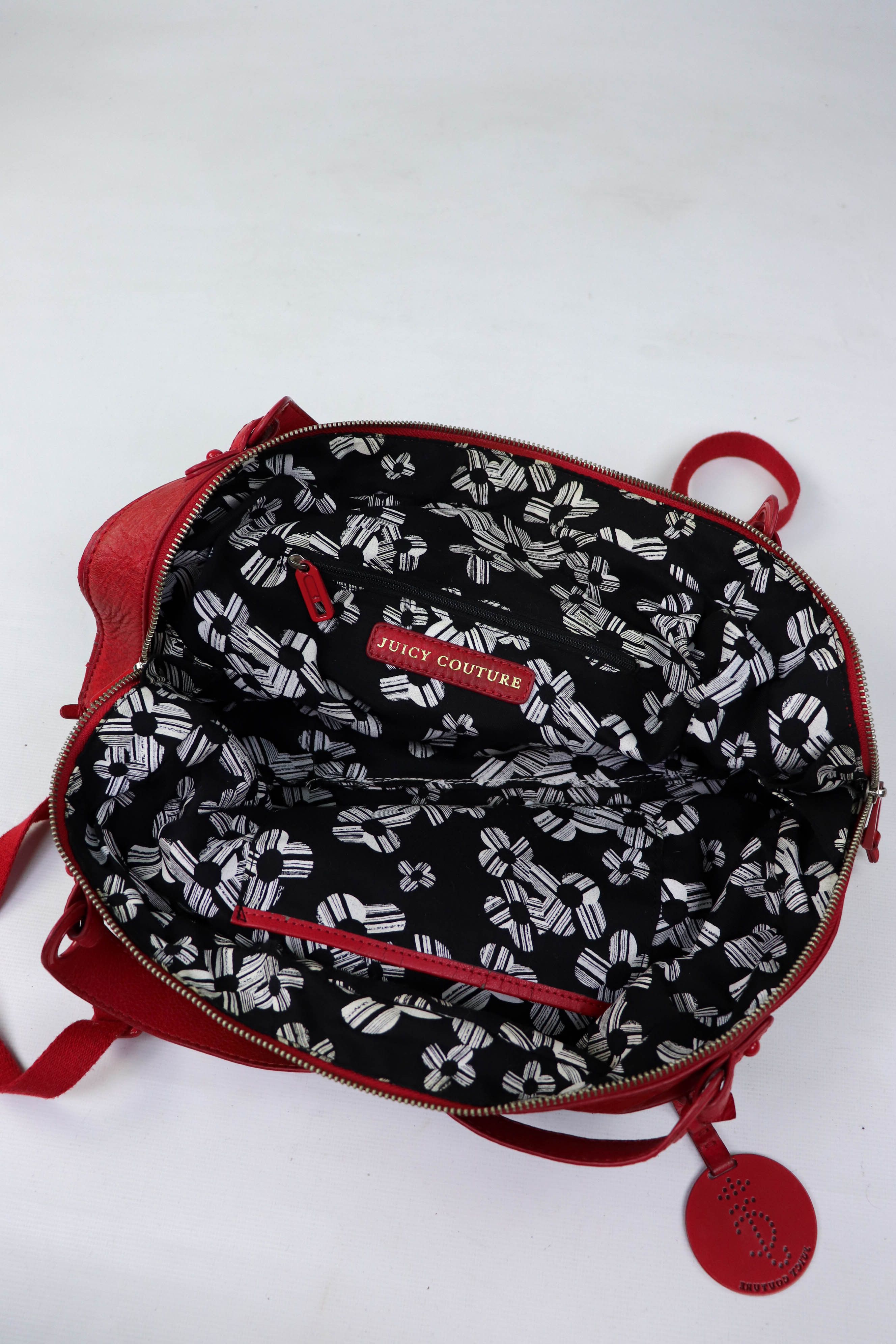 Juicy Couture Y2K 00s Vintage Juicy Couture Black/Red Crossbody Bag Size ONE SIZE - 21 Thumbnail