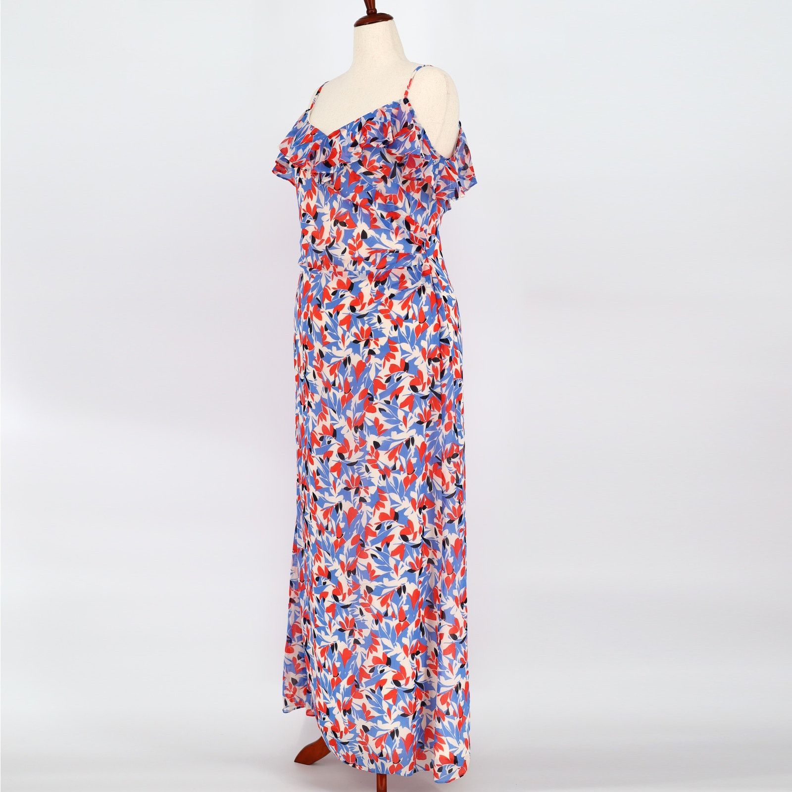 Ralph Lauren Ralph Lauren Women Cold-Shoulder Maxi Gown Dress Size 16 Size XXL / US 16-18 / IT 52-54 - 7 Thumbnail