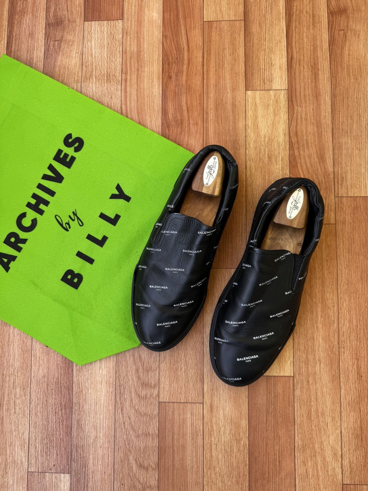 Balenciaga Balenciaga print slip on sneakers Size US 12 / EU 45 - 5 Thumbnail