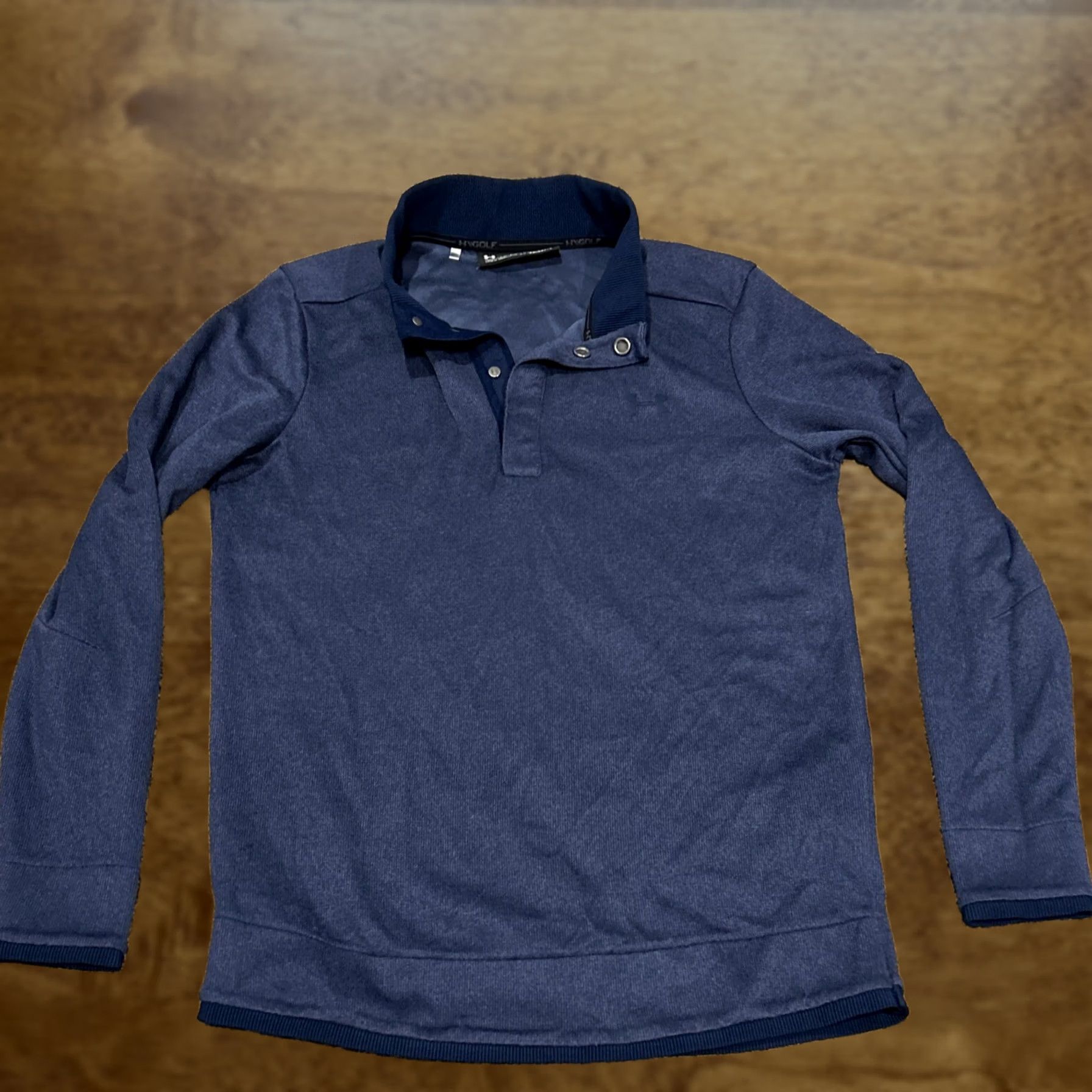 Under Armour Under Armour Golf Cold gear Men's S Navy Blue Lightweight Pullover Size US S / EU 44-46 / 1 - 1 Thumbnail