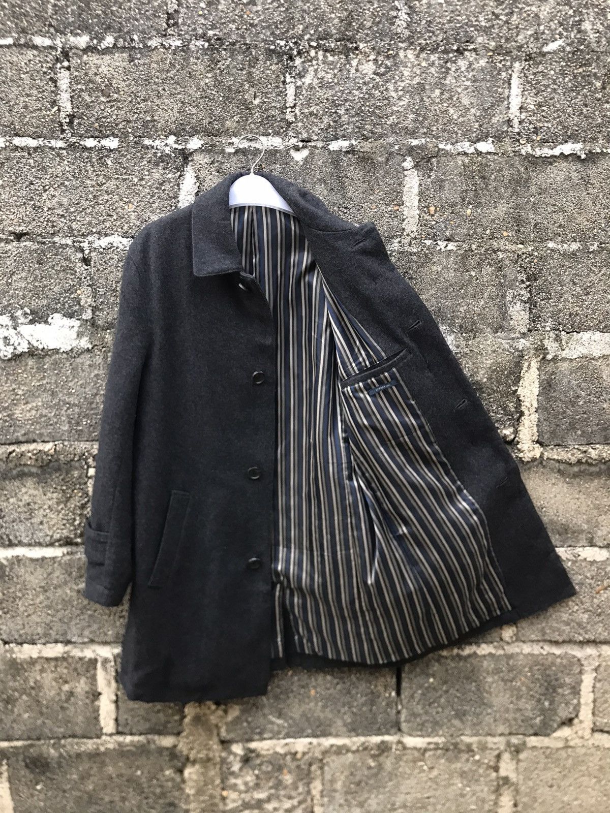 Japanese Brand ⚡️Vintage J.Ferry Men Wool Long Coat Jacket Size US M / EU 48-50 / 2 - 7 Thumbnail