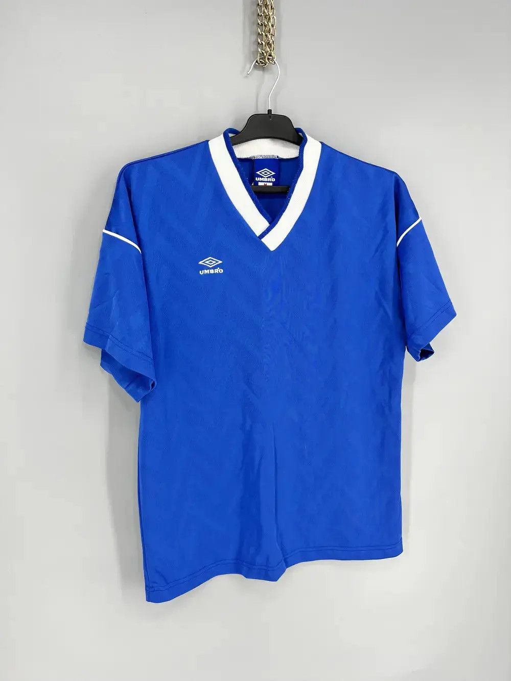 Other Vintage 80s UMBRO Soccer Sport Retro Jersey T-shirt Rare Size US M / EU 48-50 / 2 - 2 Thumbnail