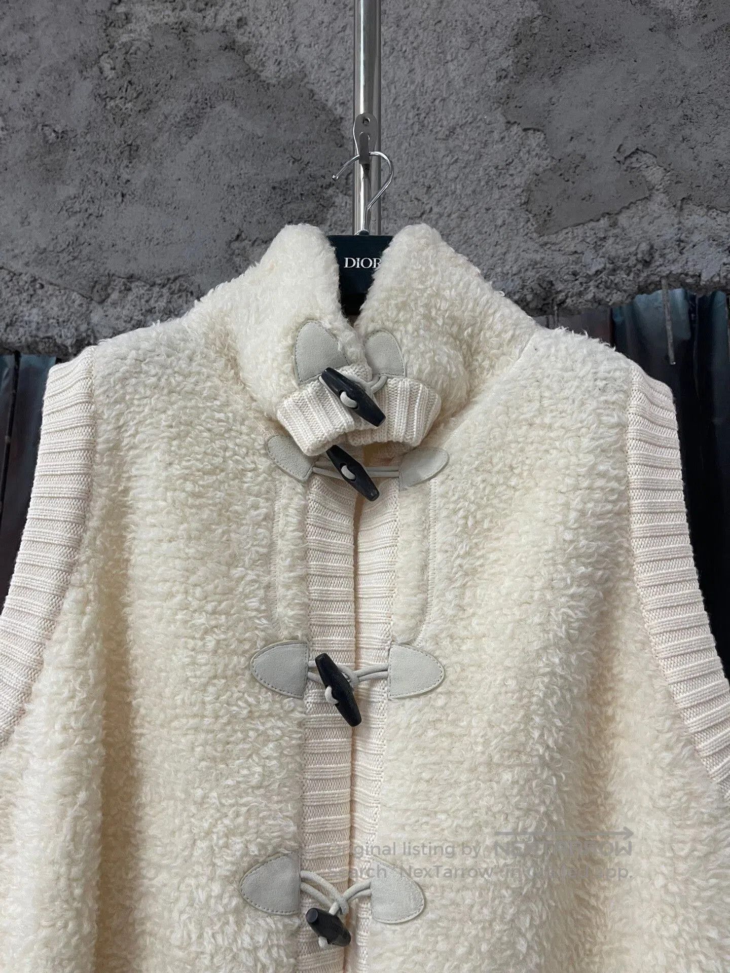 Dior dior cream lamb wool vest jacket. Size S / US 4 / IT 40 - 2 Thumbnail