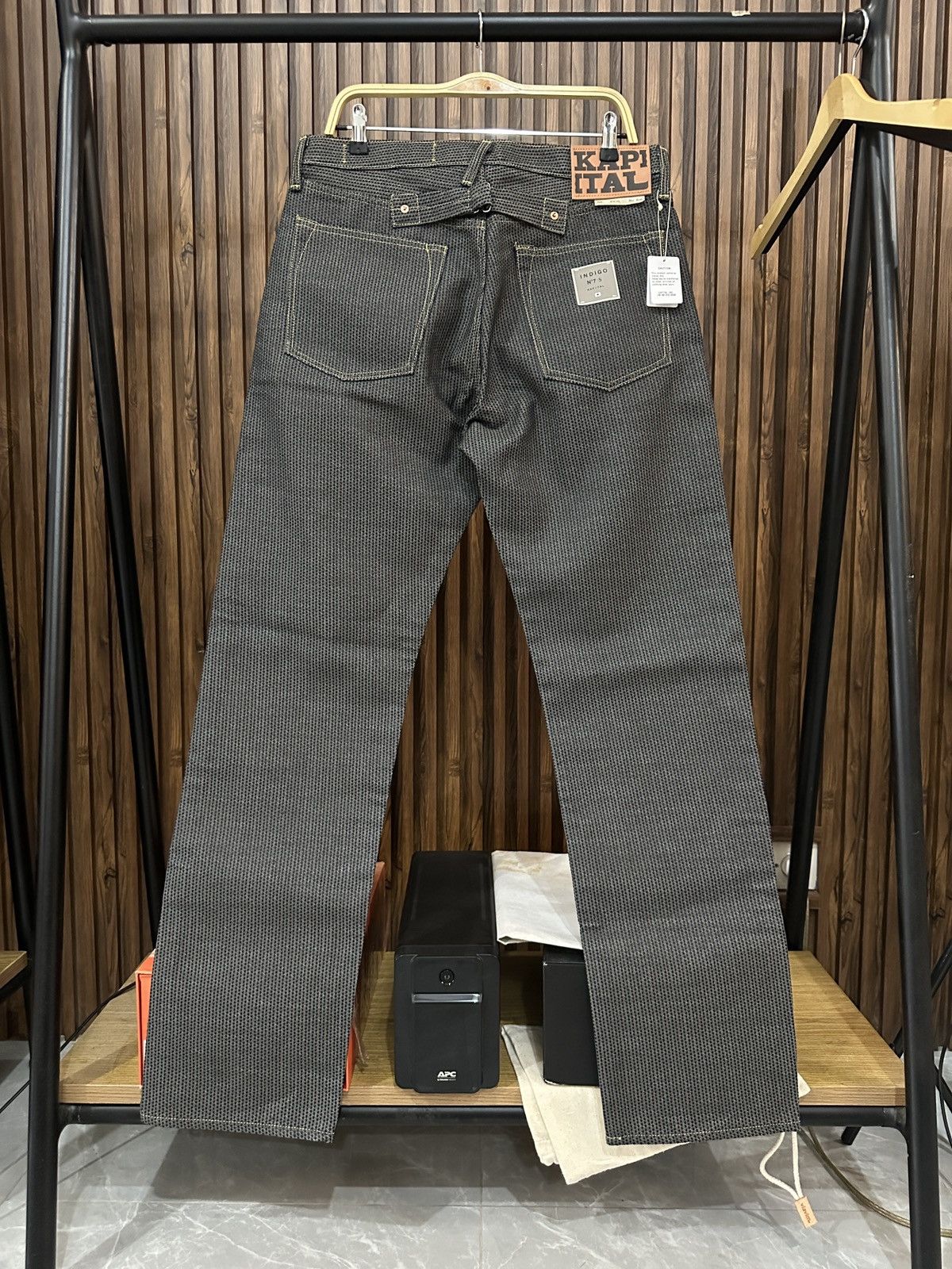 Kapital Kountry Kapital Century 5P Monkey cisco denim "Charcoal" size 36 Size US 36 / EU 52 - 2 Thumbnail