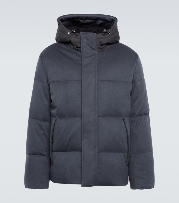 Loro Piana o1w1db0124 Jacket in Carbon Grey | Grailed