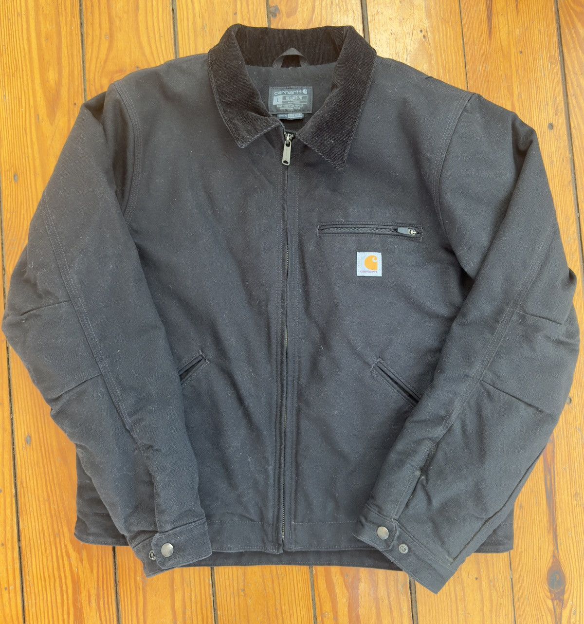 Carhartt Carhartt black detroit jacket Size US L / EU 52-54 / 3 - 1 Thumbnail
