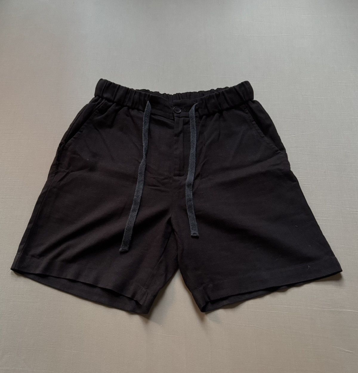 Shein Shien brown linen summer shorts Size US 30 / EU 46 - 1 Thumbnail