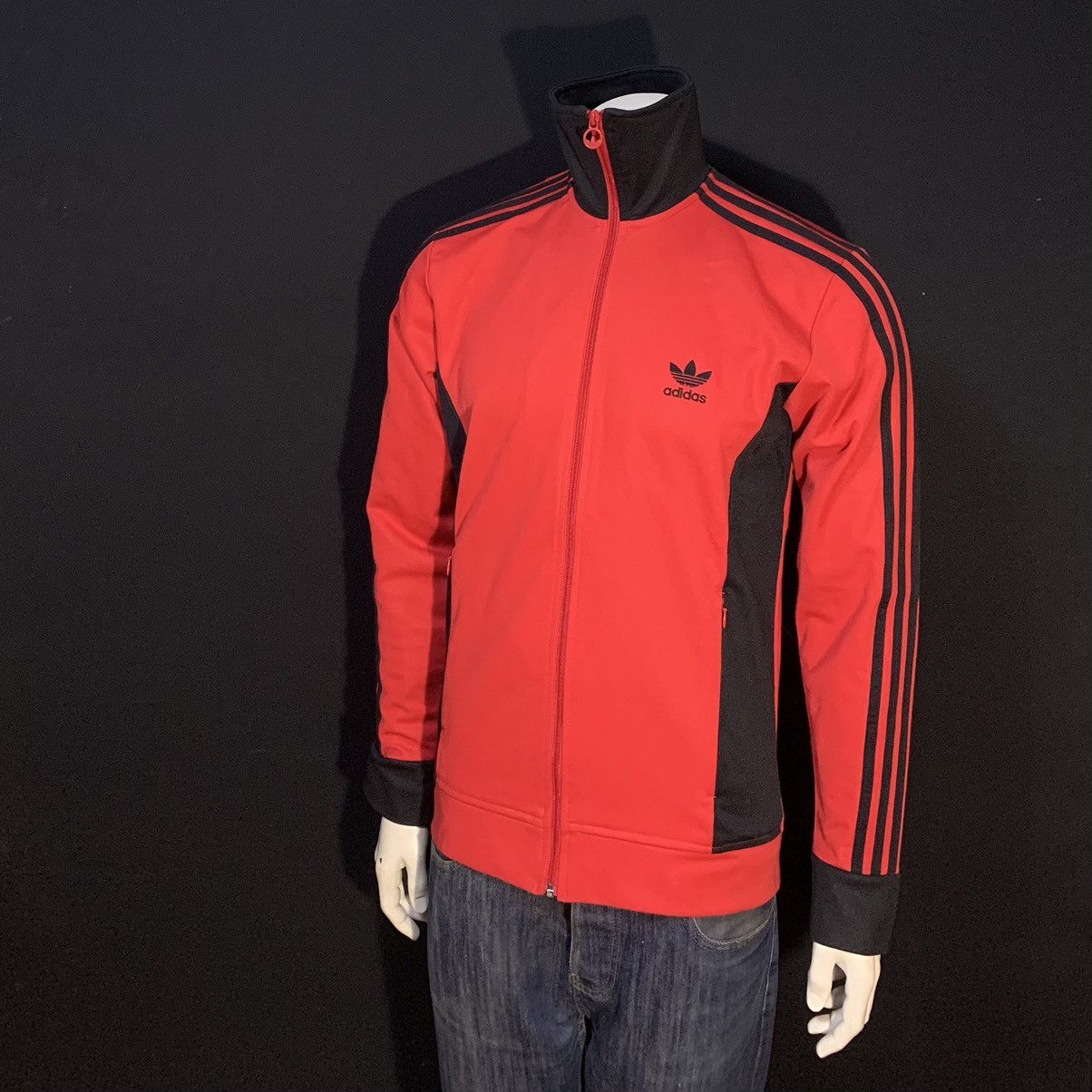 Adidas × Vintage Rare Vintage Adidas Originals Trefoil Red Track Jacket Size US M / EU 48-50 / 2 - 1 Thumbnail