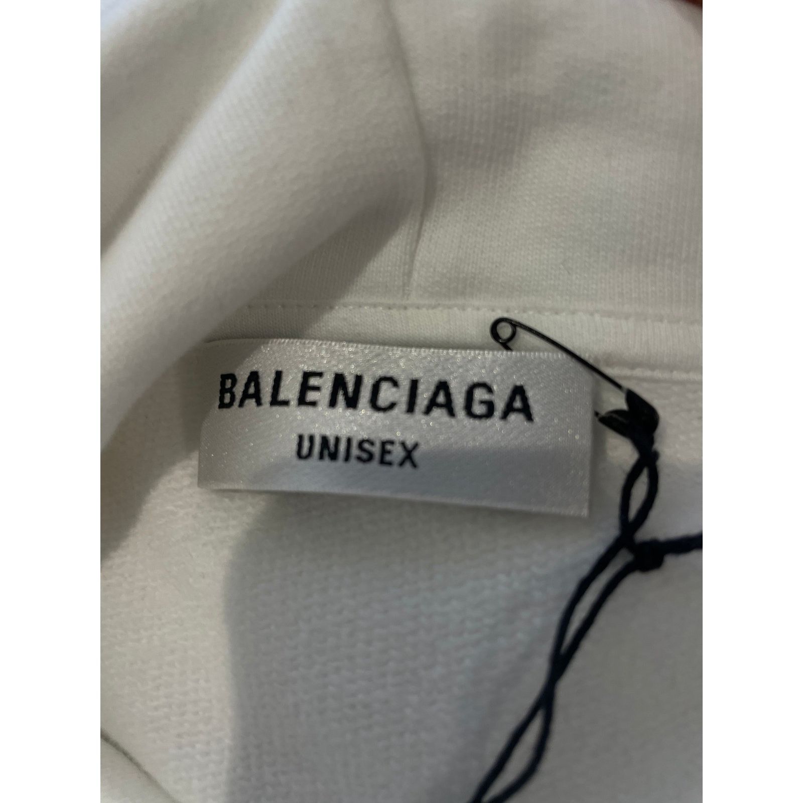 Balenciaga Balenciaga White & Blue Food Programme Hoodie Size US S / EU 44-46 / 1 - 3 Thumbnail