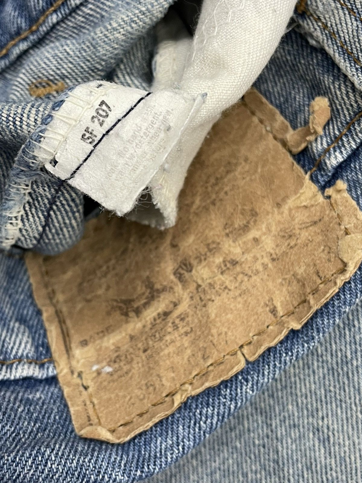 Levi's Vintage Clothing Vintage 0g 1990s Designer Levis 517 Orange Tab Flared Denim Size US 29 - 18 Thumbnail