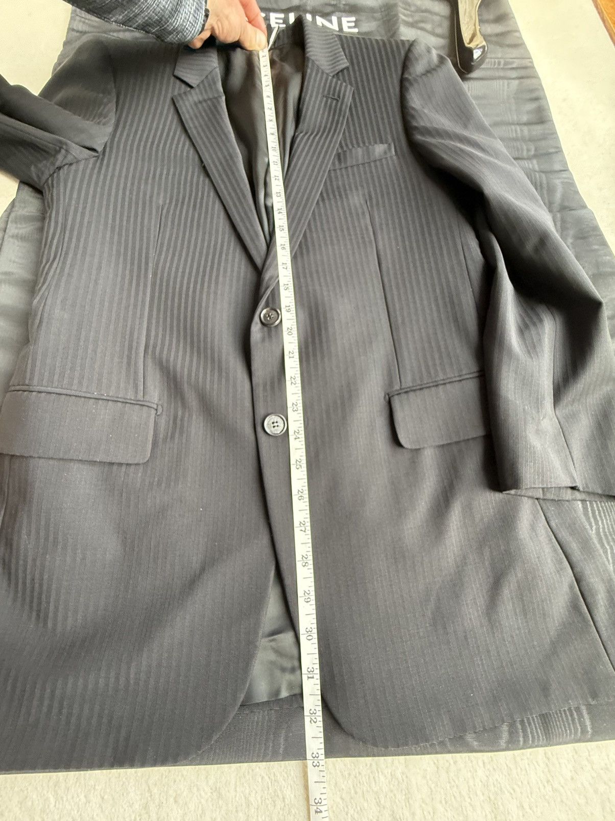 Dior SS07 Dior Homme subtle pinstripe suit 48 Size 38R - 9 Thumbnail