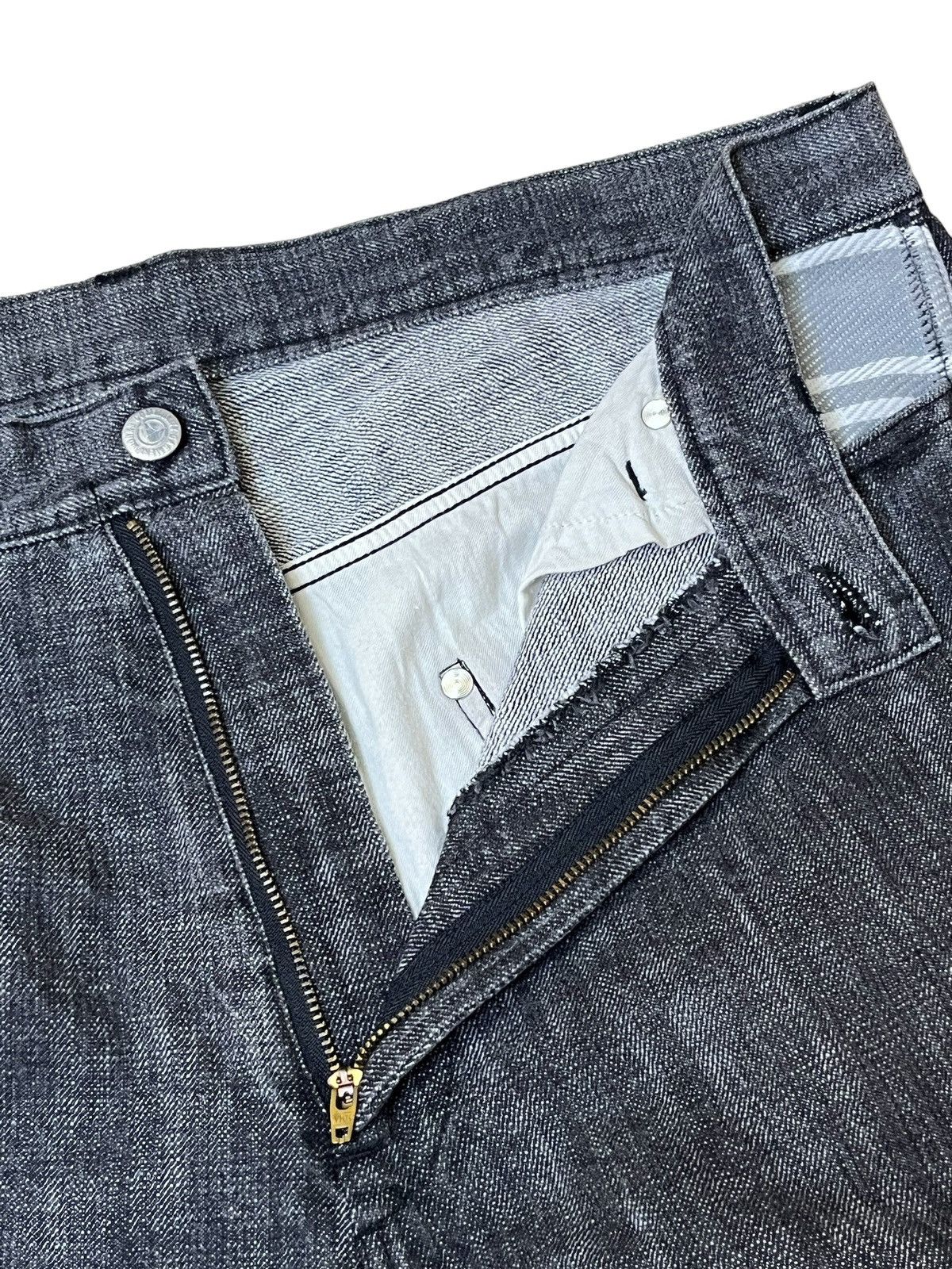 Garment Reproduction of Workers JAPANESE DENIM COMMUNITY GARMENT WORKS PATCHWORK JEANS Size US 36 / EU 52 - 9 Thumbnail