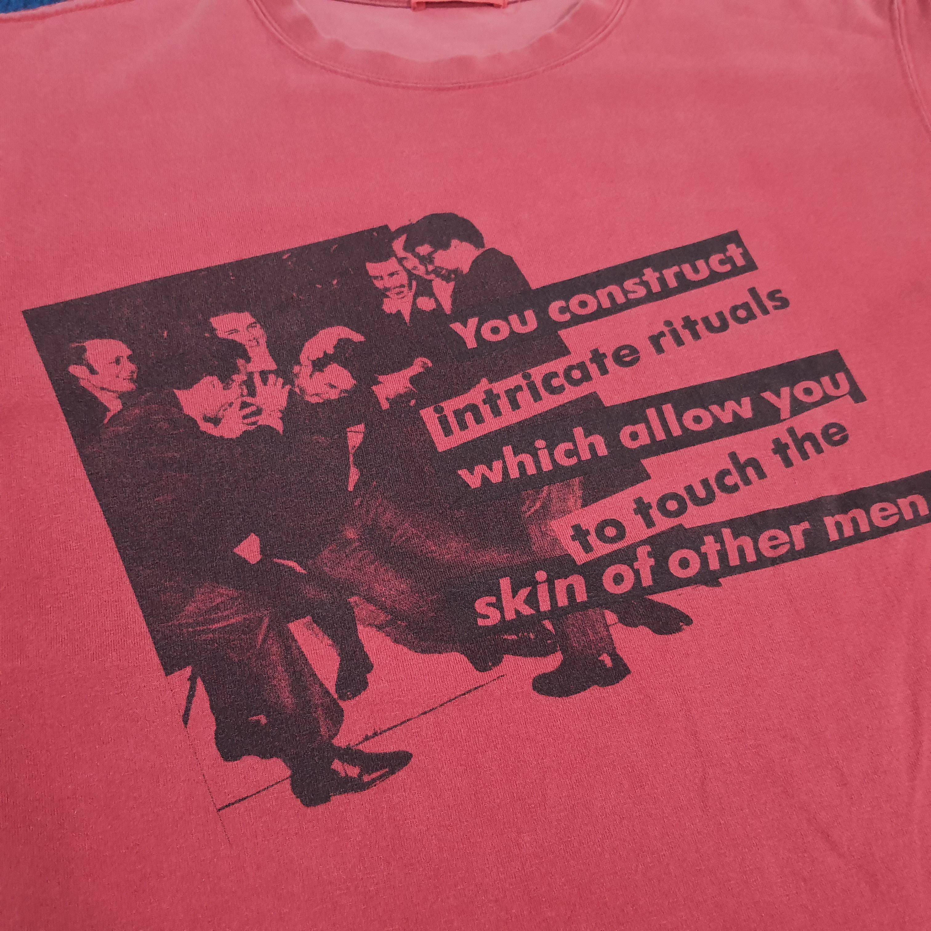Barbara Kruger × Vintage Vintage Barbara Kruger Streetwear Tshirt Size US S / EU 44-46 / 1 - 2 Thumbnail