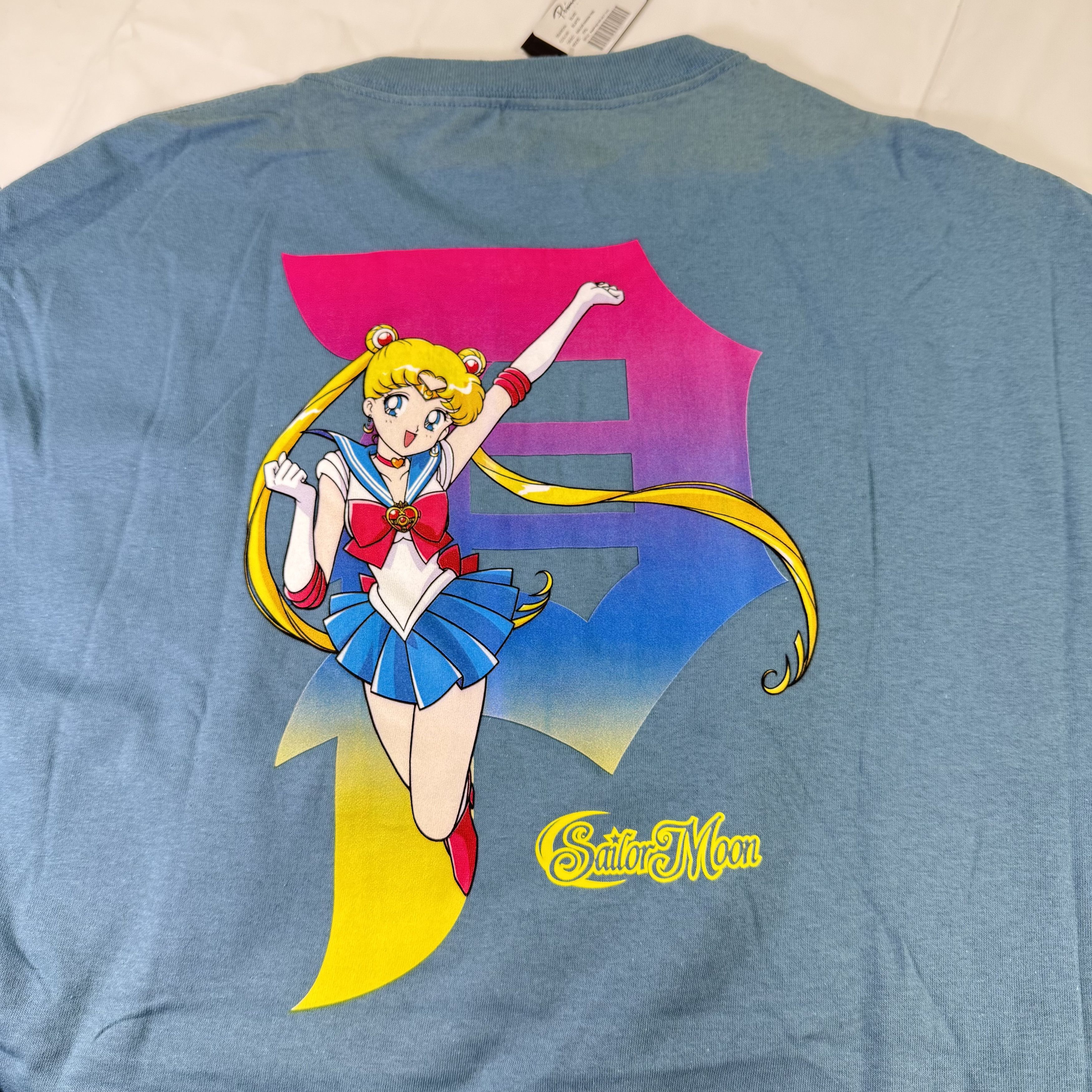 Primitive Primitive x Sailor Moon Slate Blue Graphic T-Shirt Mens 2XL Size US XXL / EU 58 / 5 - 7 Thumbnail