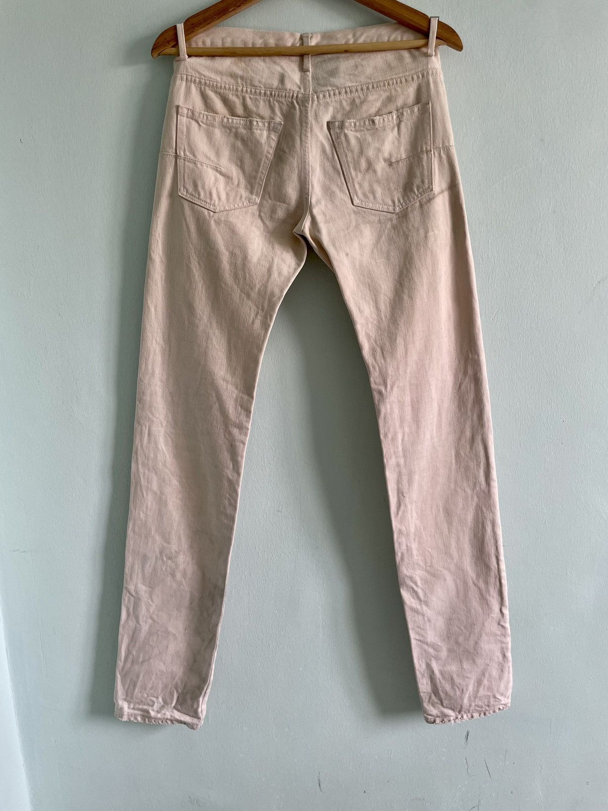 Dior Hedi Slimane White Clawmark Denim Size US 28 / EU 44 - 6 Thumbnail