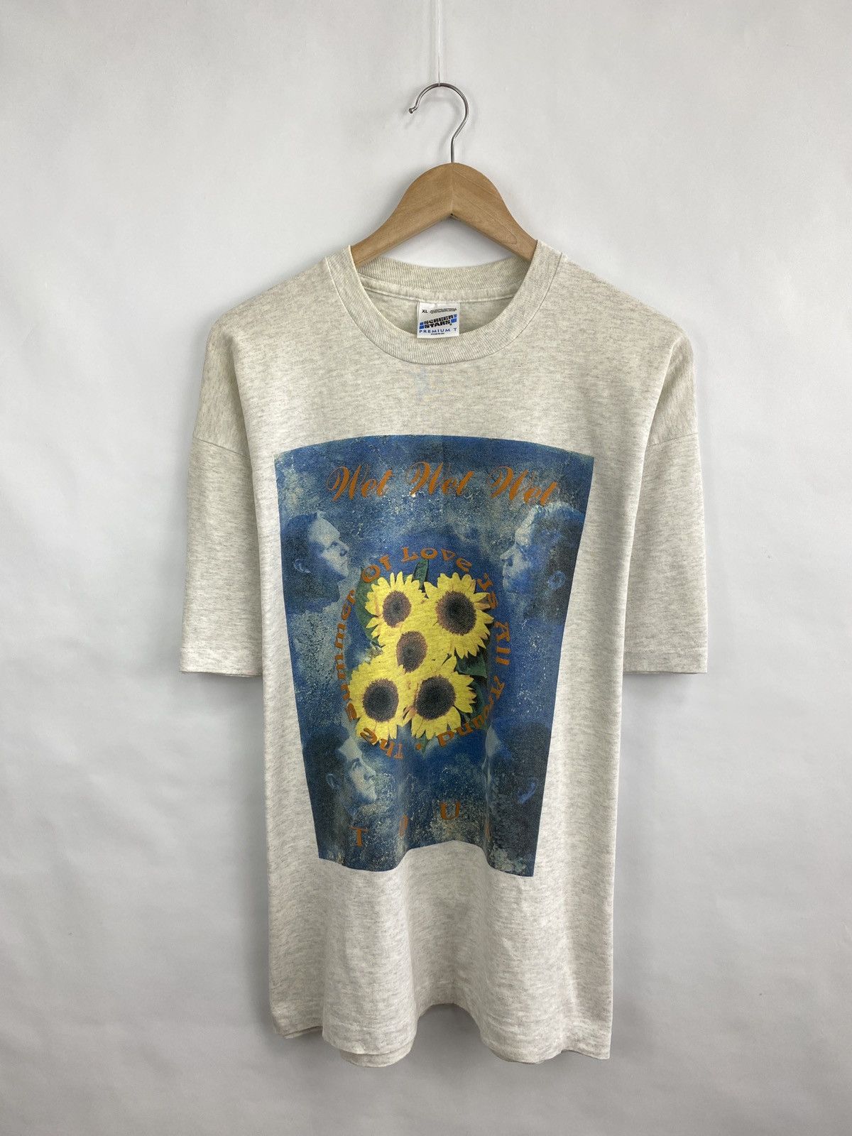 Band Tees Vintage 1994 Wet Wet Wet Tour Band T-Shirt Rare Retro Y2K Size US XL / EU 56 / 4 - 3 Thumbnail
