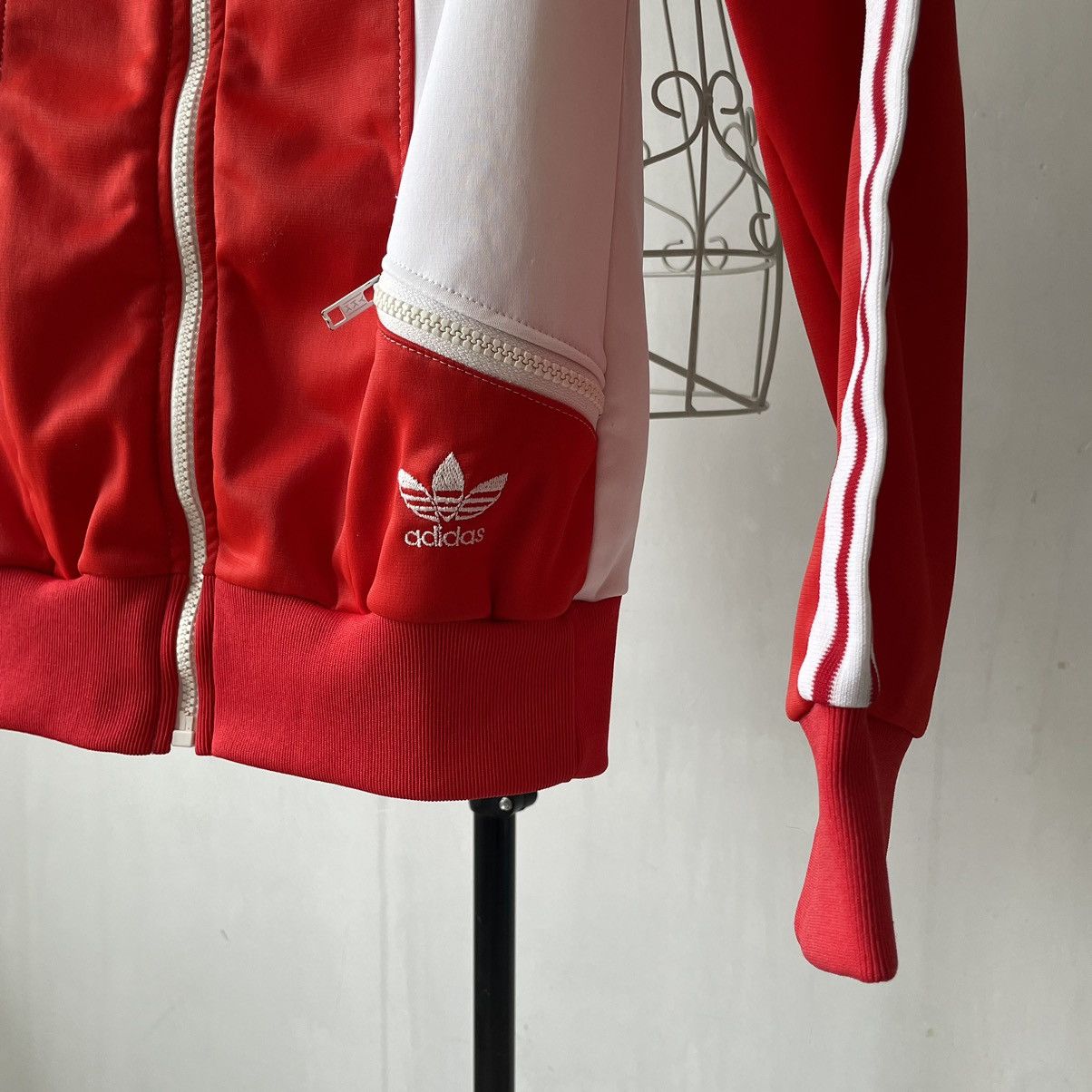 Adidas vintage adidas track jacket france 1960 Size S / US 4 / IT 40 - 2 Thumbnail