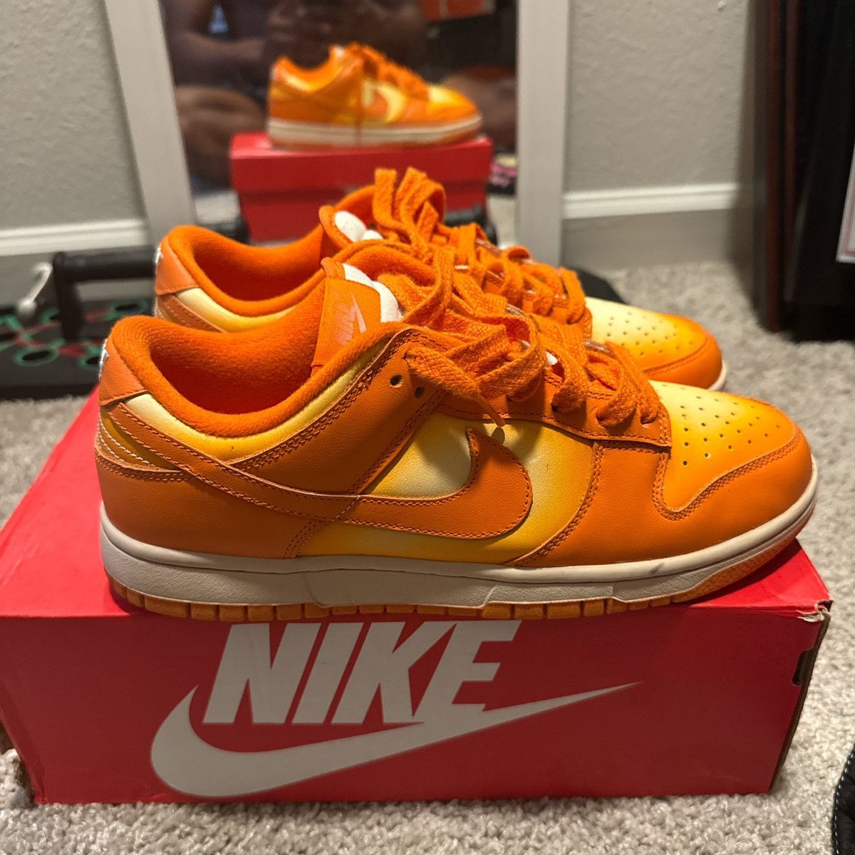 Nike Nike Dunk Low (Magma Orange) Size US 8.5 / EU 41-42 - 8 Thumbnail
