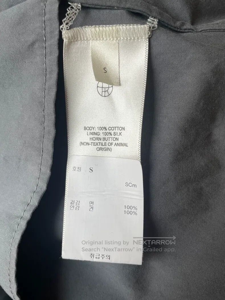 The Row The Row Double-Breasted Smoky Gray Showpiece Trench Coat Size S / US 4 / IT 40 - 2 Thumbnail