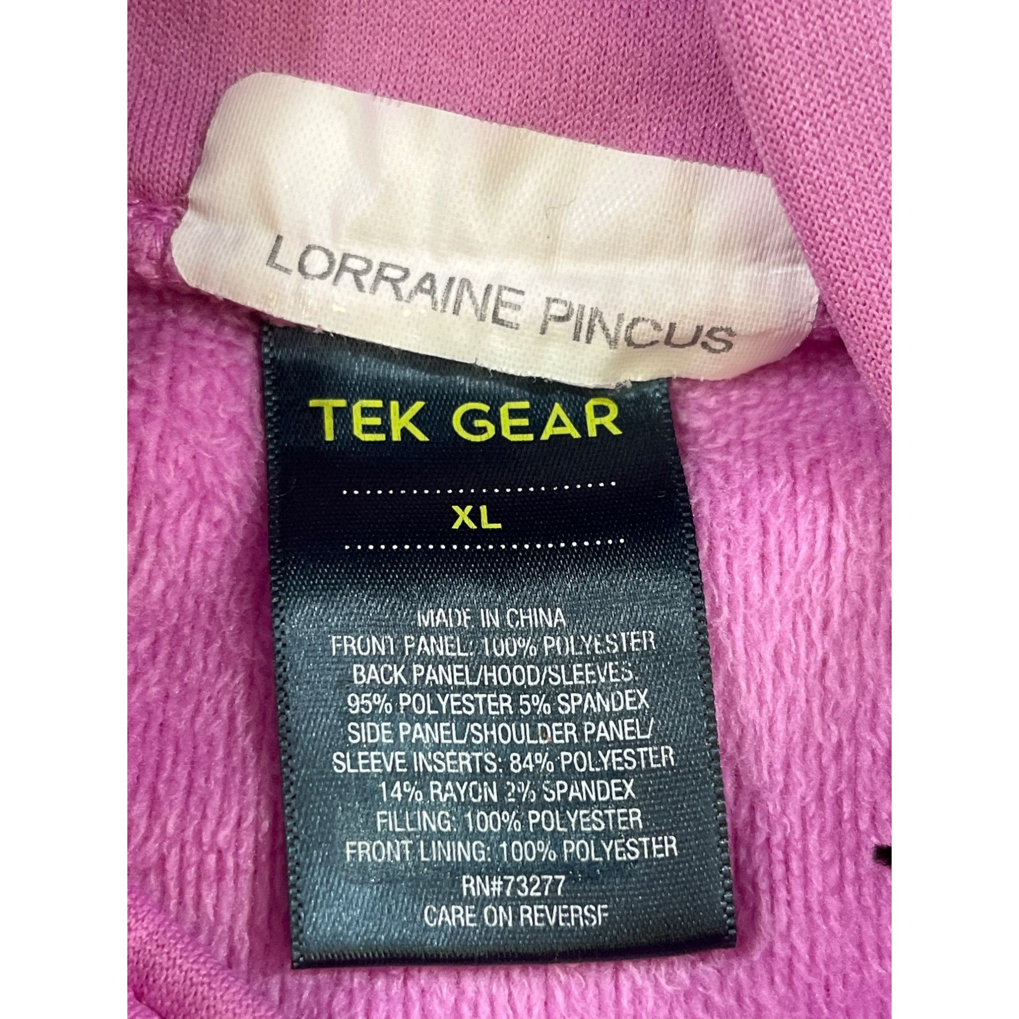 Tek Gear Tek Gear Women's Purple Sweater/Zip Up Size XL SKU 5807 Size XL / US 12-14 / IT 48-50 - 4 Thumbnail