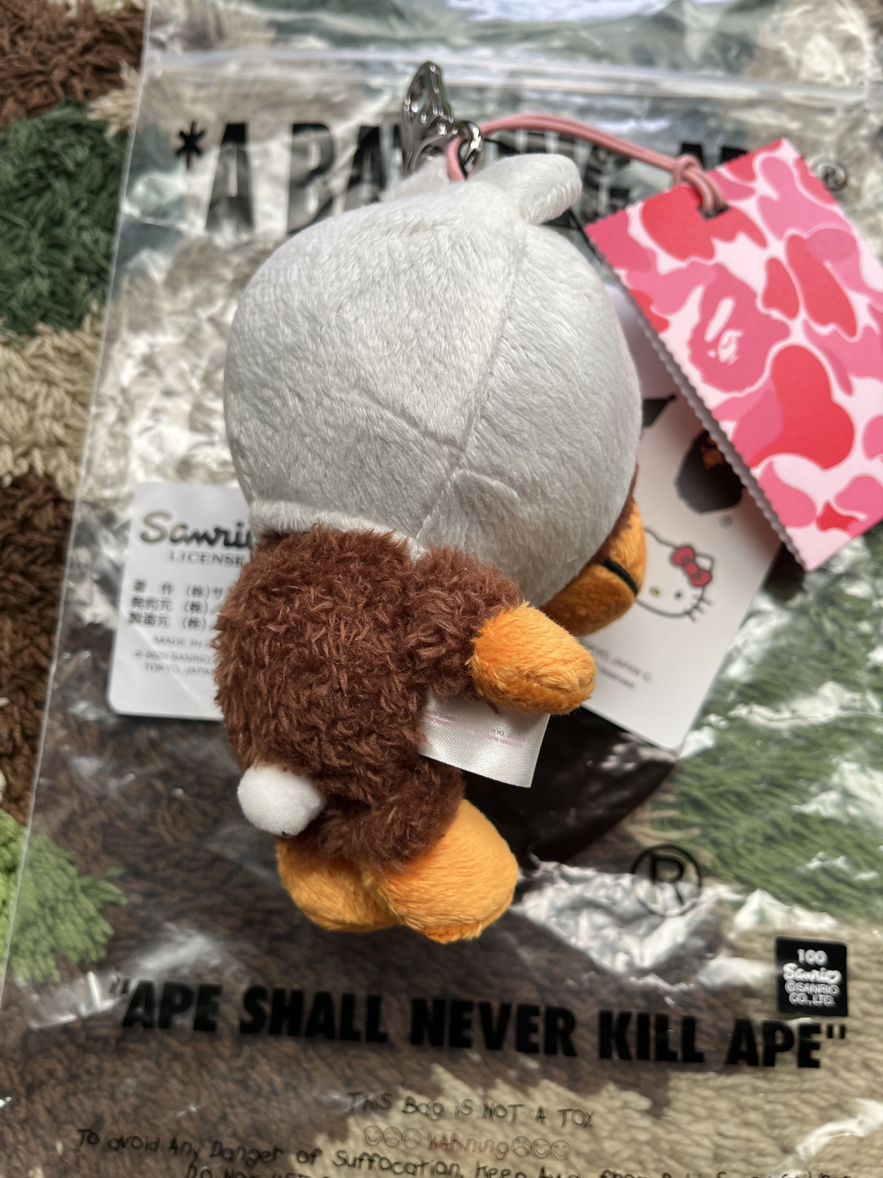 Bape BAPE SANRIO HELLO KITTY PLUSH DOLL KEYCHAIN Size ONE SIZE - 10 Thumbnail