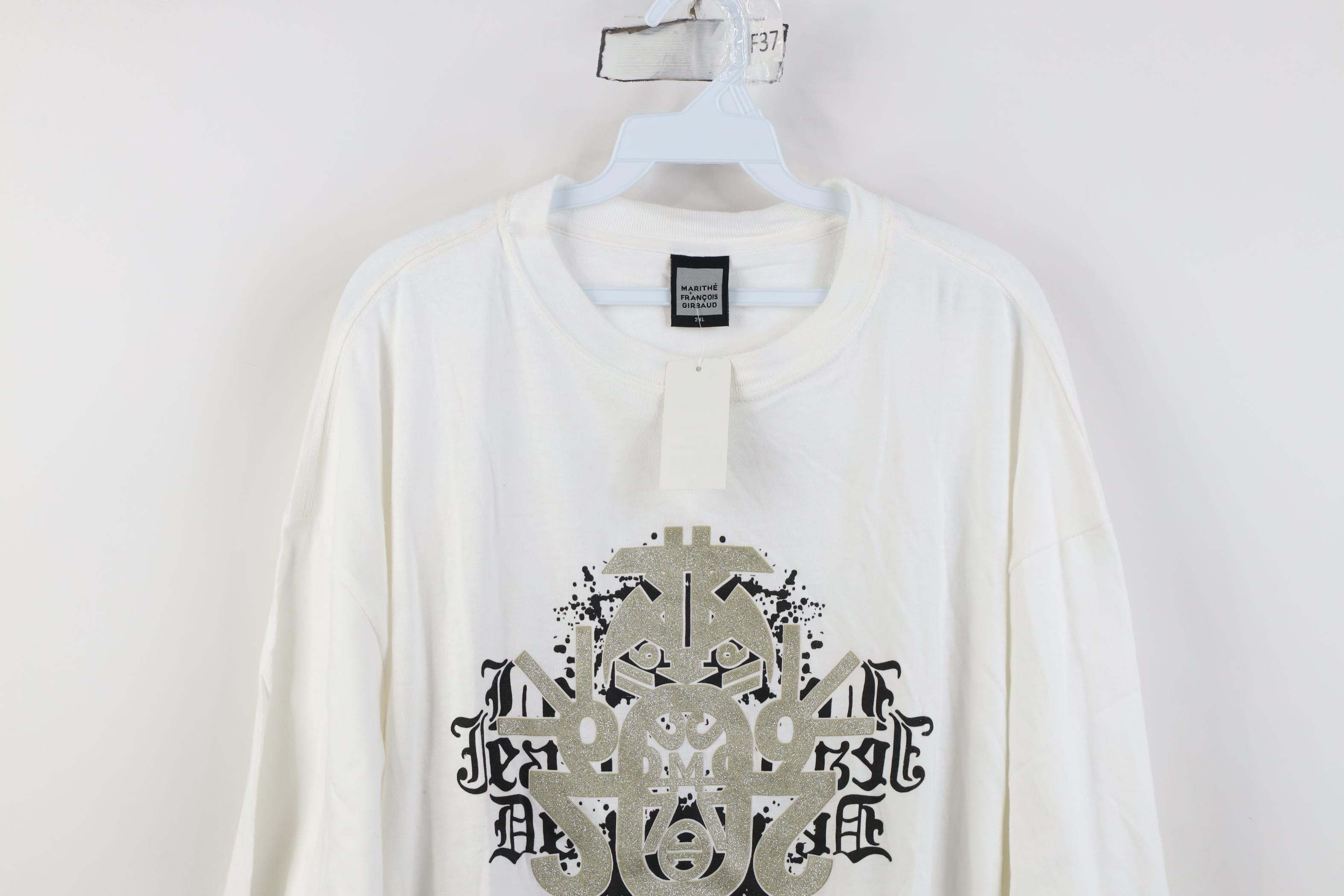 Marithe + Francois Girbaud Deadstock Vintage 90s Marithe Francois Girbaud Art T-Shirt Size US XXL / EU 58 / 5 - 2 Thumbnail