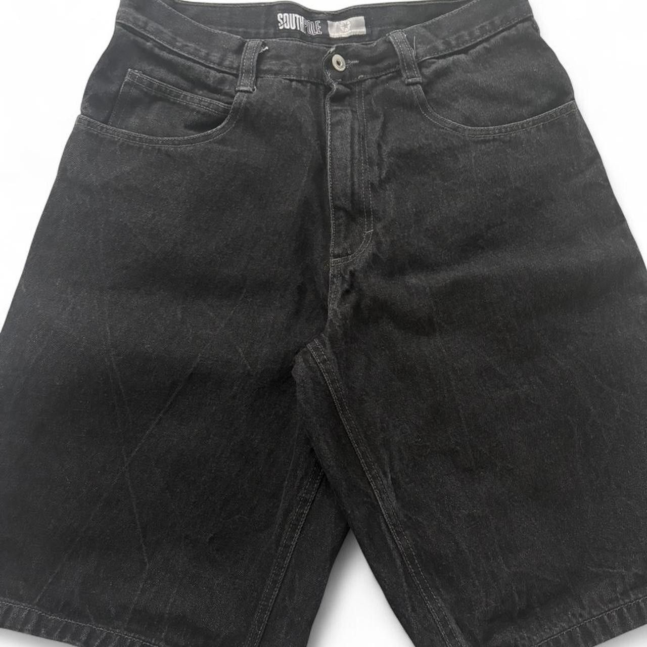 Southpole Vintage Black Baggy Denim SouthPole Jorts Size US 32 / EU 48 - 4 Thumbnail