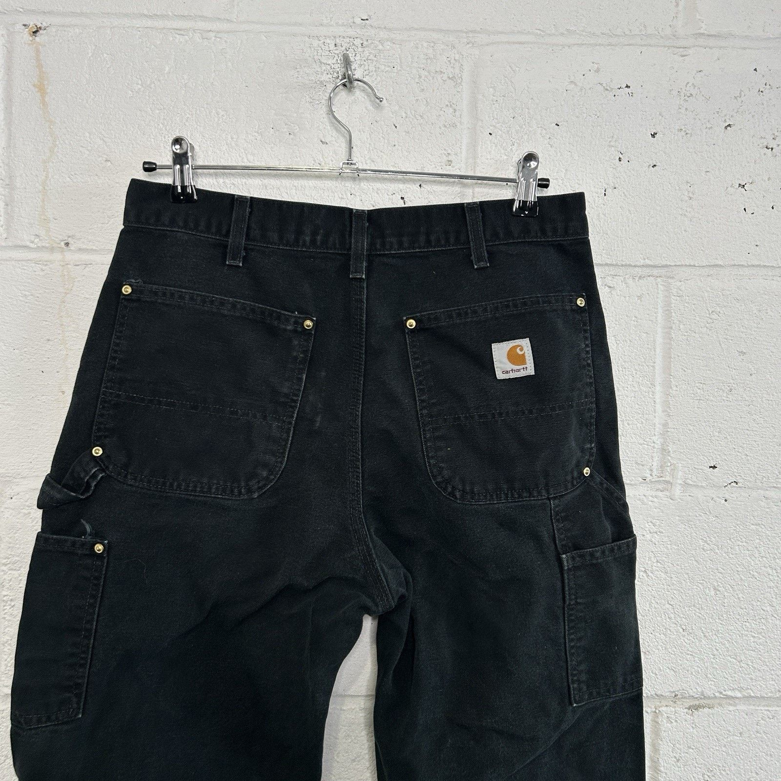 Carhartt Vintage Carhartt DoubleKnee Carpenter Pants “Black” B01 BLK Size US 32 / EU 48 - 4 Thumbnail