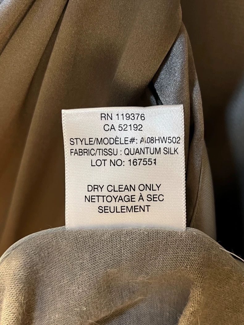 Helmut Lang HELMUT LANG sizeP Champagne colored fabric patchwork single Size M / US 6-8 / IT 42-44 - 8 Thumbnail