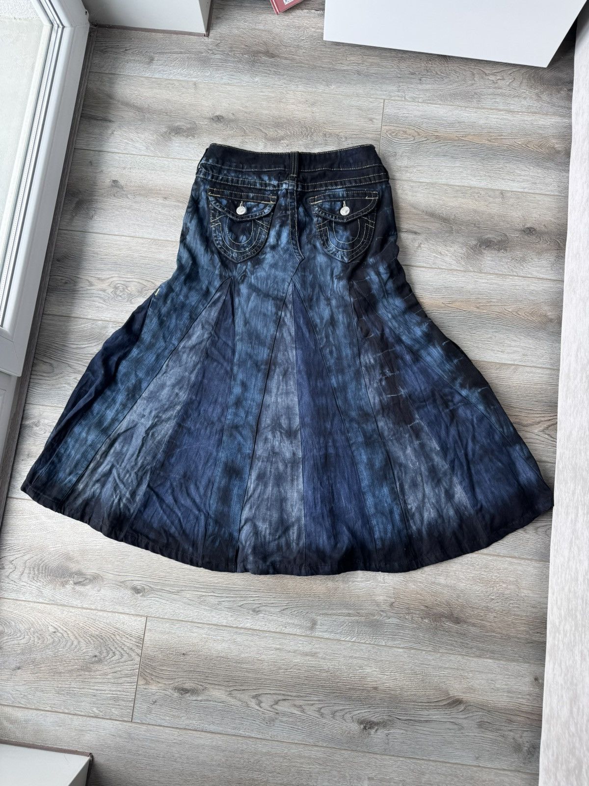 True Religion Vintage True Religion Rework Custom Maxi Skirt Size 30" / US 8 / IT 44 - 1 Thumbnail