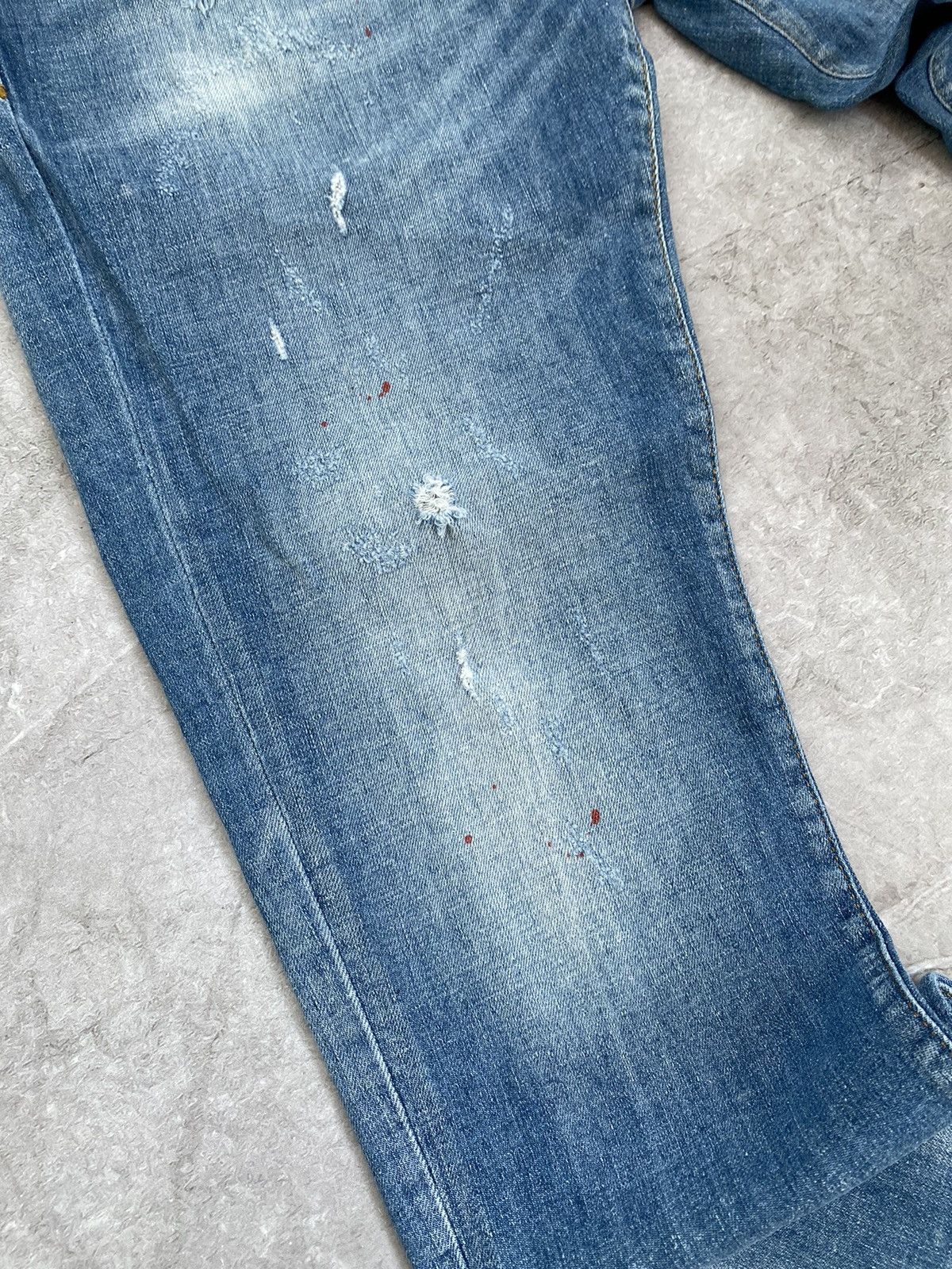 Dsquared2 Dsquared2 Jeans Distressed Slim Jean Paint Splatter Italy Size US 32 / EU 48 - 14 Thumbnail