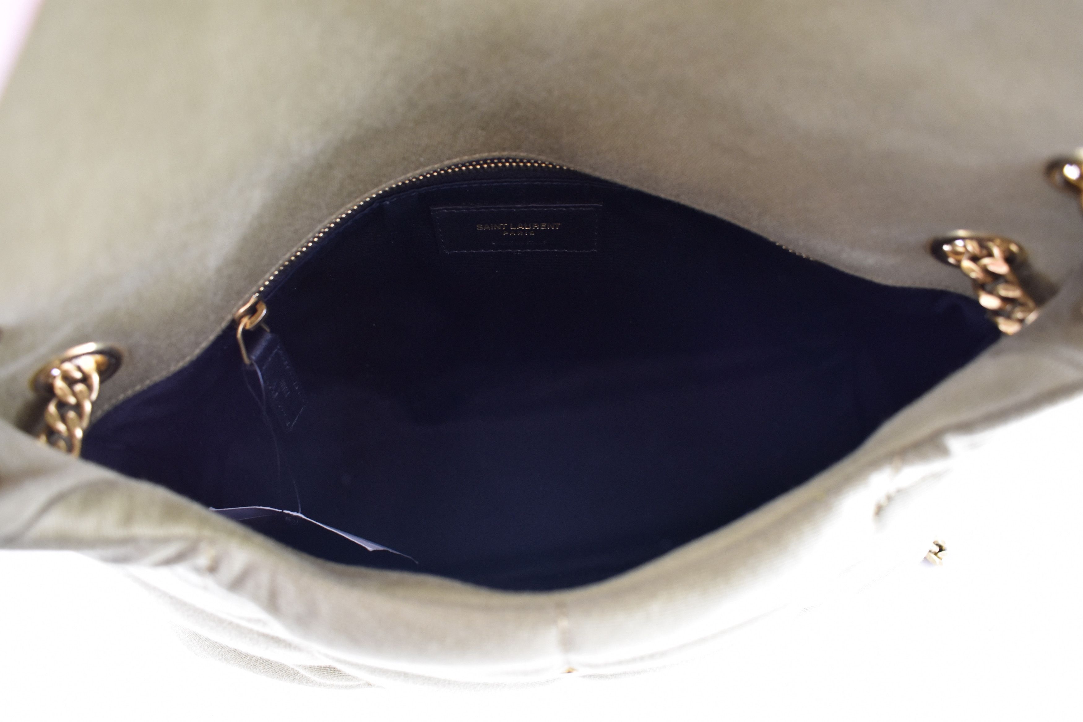 Saint Laurent Paris Saint Laurent Small Puffer Chain Fir Gold YSL Crossbody Bag Size ONE SIZE - 18 Thumbnail