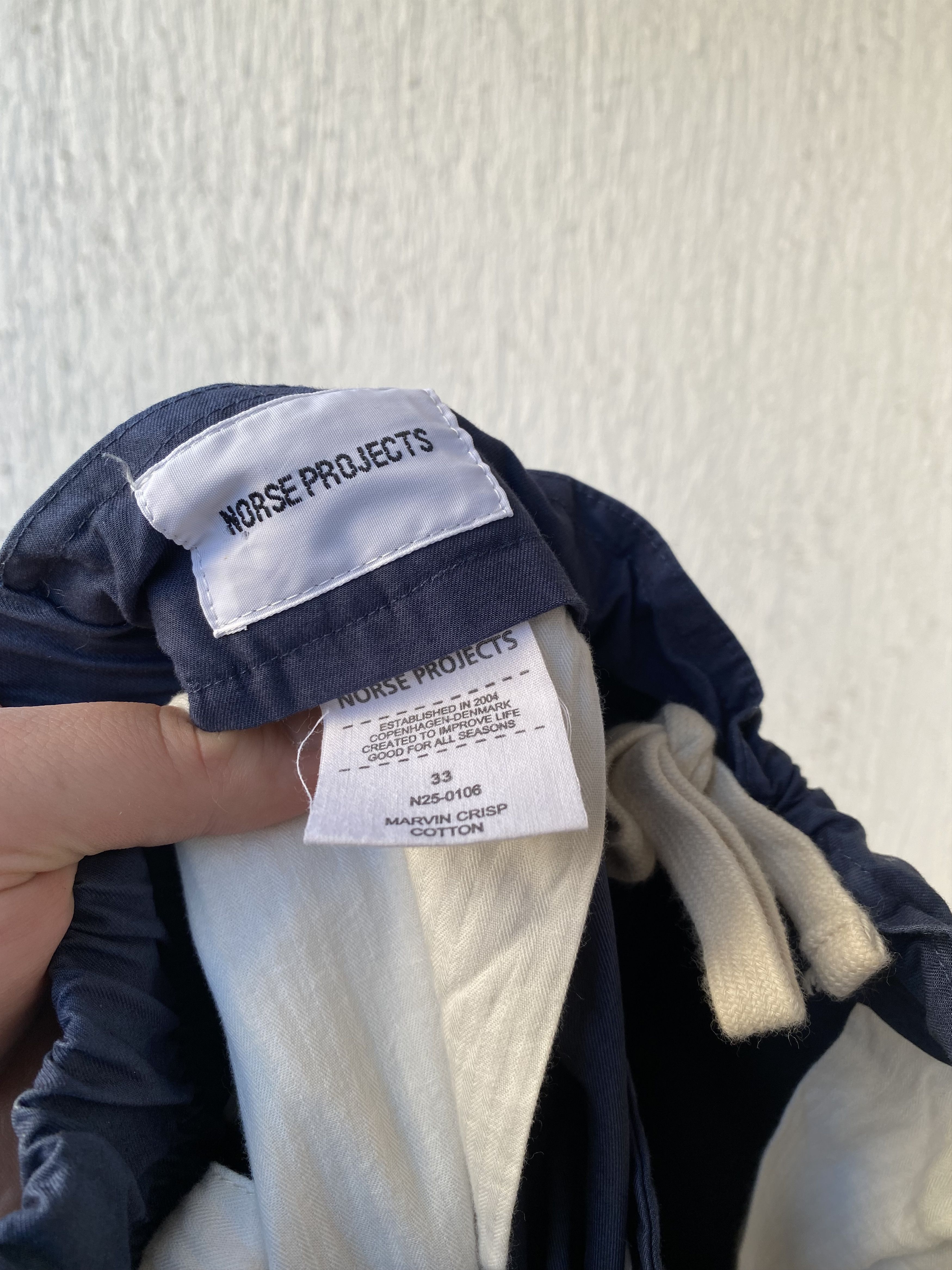 Norse Projects marvin elastic waist pant Size US 33 - 4 Thumbnail