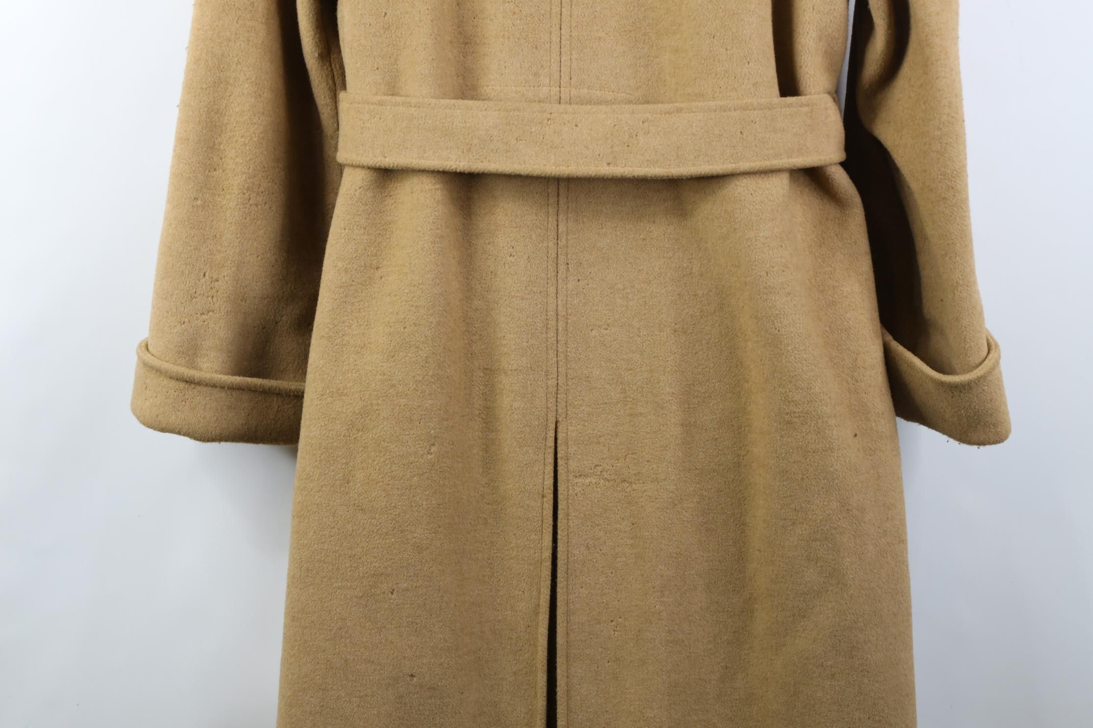 Vintage Vintage 80s 90s Streetwear Heavy Belted Military Coat USA Size XL / US 12-14 / IT 48-50 - 22 Thumbnail