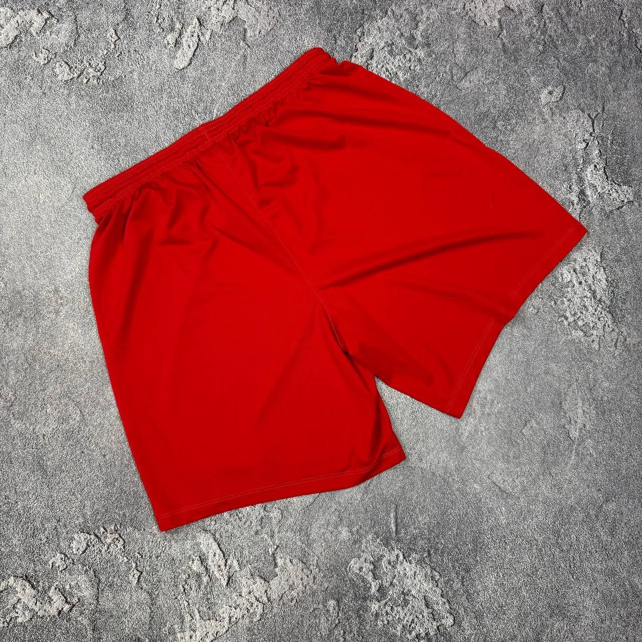 Nike Nike vintage red shorts track pant small swoosh Size US 38 / EU 54 - 4 Thumbnail
