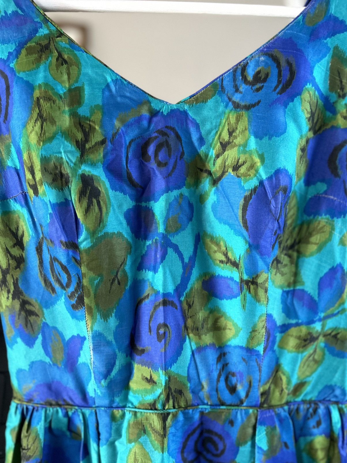 Vintage Vintage 1950/60s dress, sundress, circle skirt, Hawaii Size M / US 6-8 / IT 42-44 - 4 Thumbnail