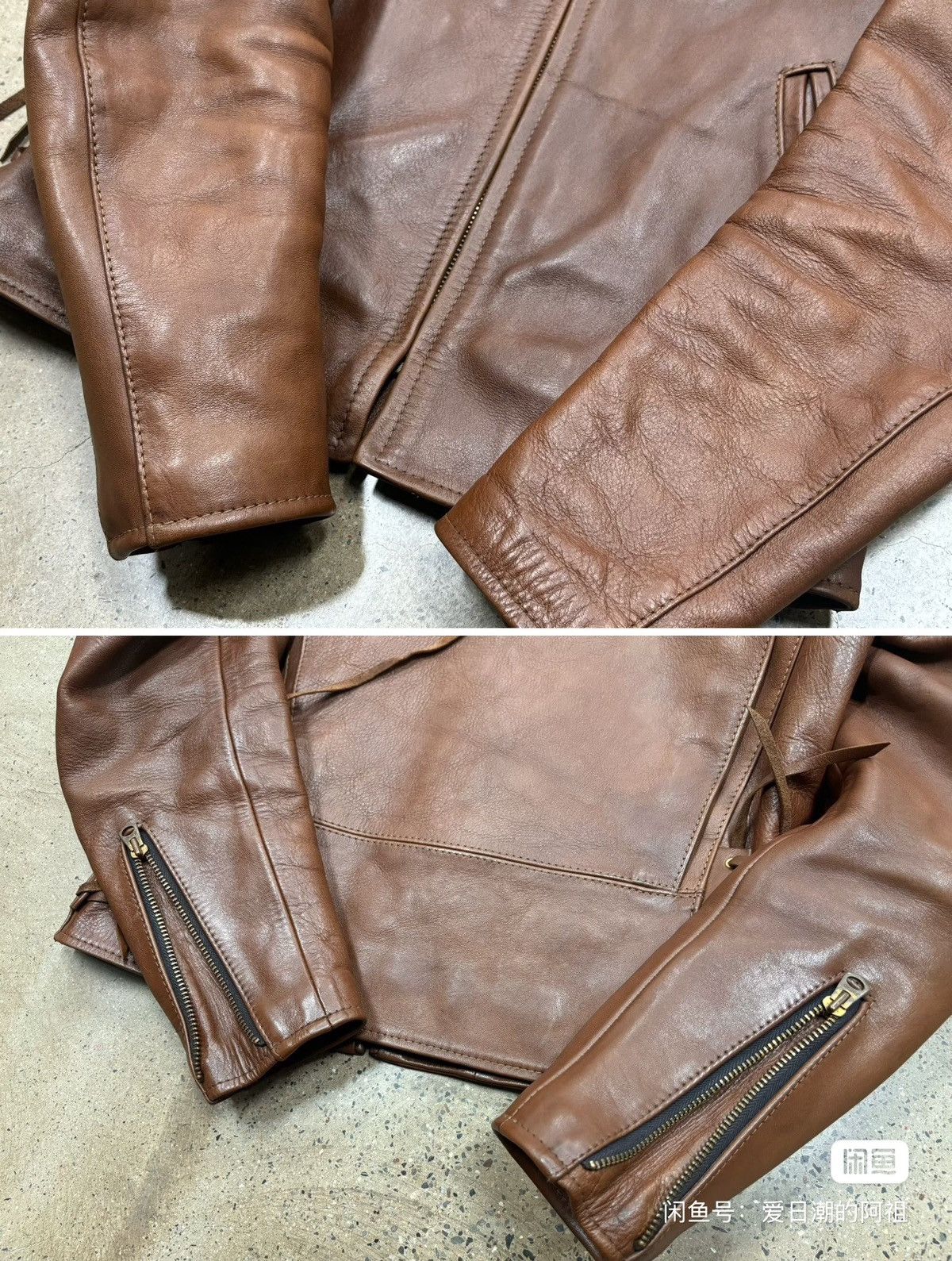 The Flat Head The Flat Head Leather Jacket （horsehide） Size US S / EU 44-46 / 1 - 6 Thumbnail