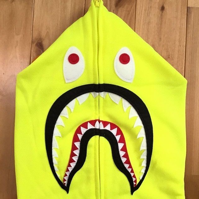 Bape 🔥2XL🔥 BAPE Neon color shark full zip hoodie a bathing ape Size US XXL / EU 58 / 5 - 3 Thumbnail