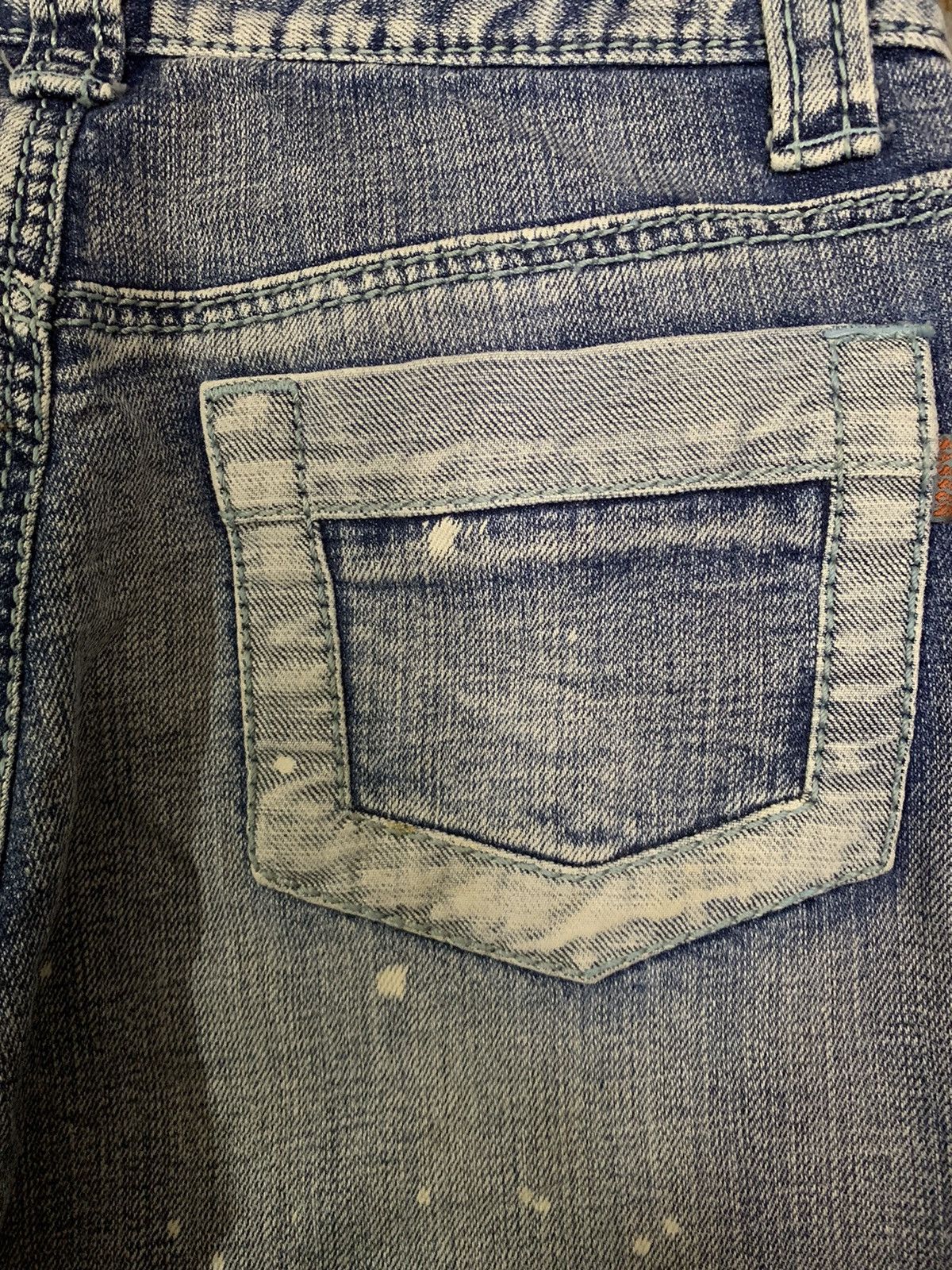 Japanese Brand Vintage Japanese OO Lala Sasson Blue Washed Flare Jeans Size 26" / US 2 / IT 38 - 12 Thumbnail