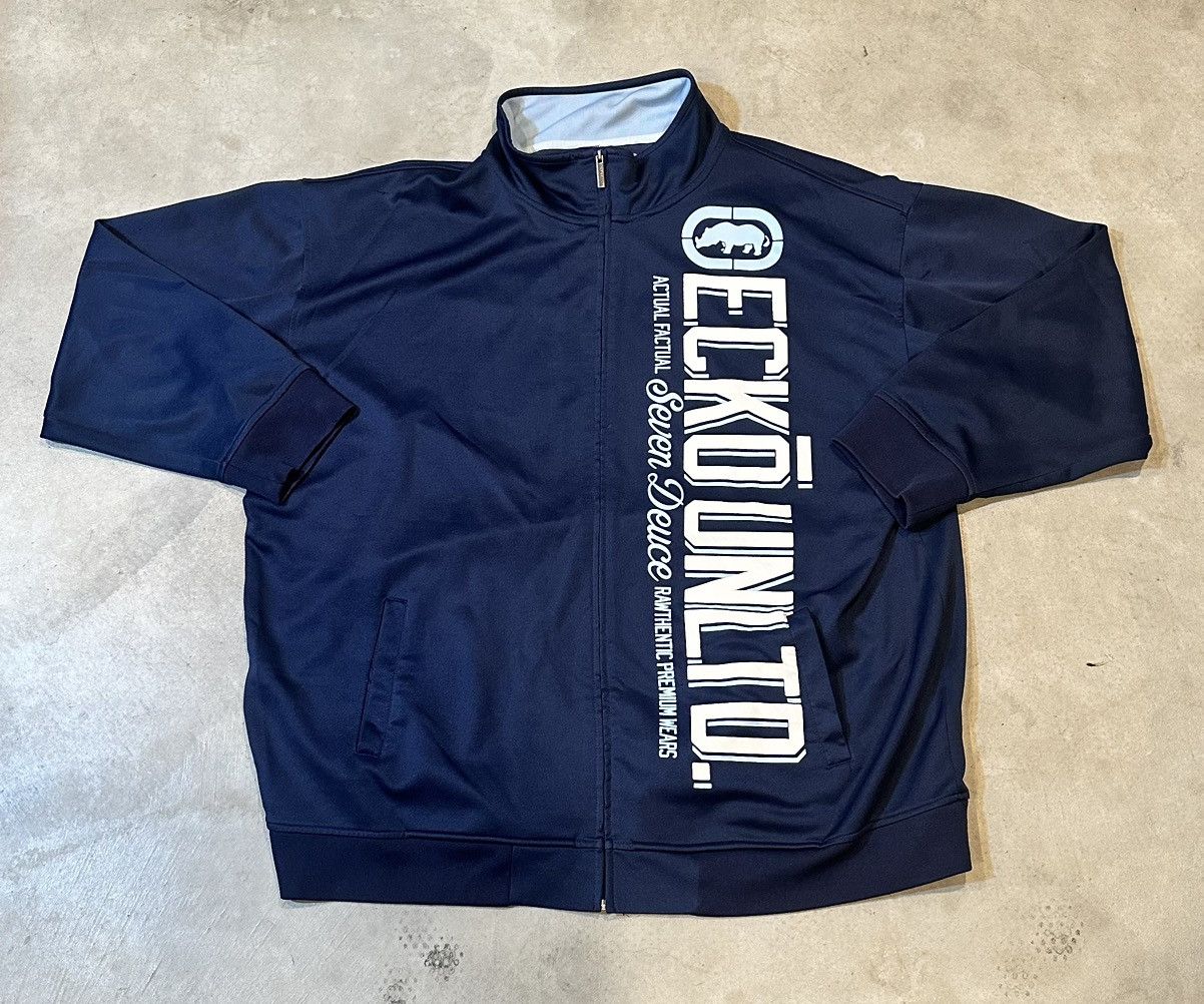 Ecko Unltd. Y2K Navy Ecko Unltd. Light Jacket Size 4XB Size US XXL / EU 58 / 5 - 1 Thumbnail