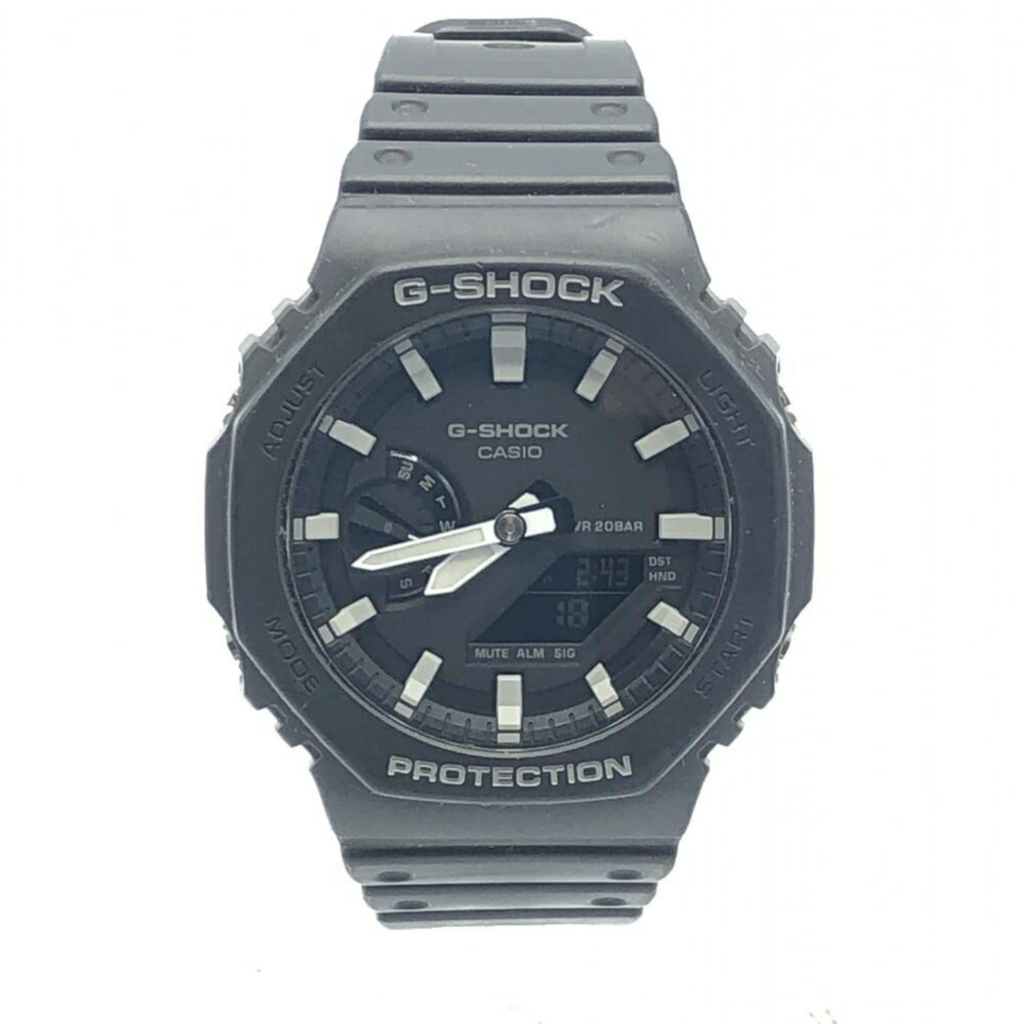 image of Casio G-Shock Watch Ga-2100-1A1Jf 2100 Series G-Shock Black, Women's