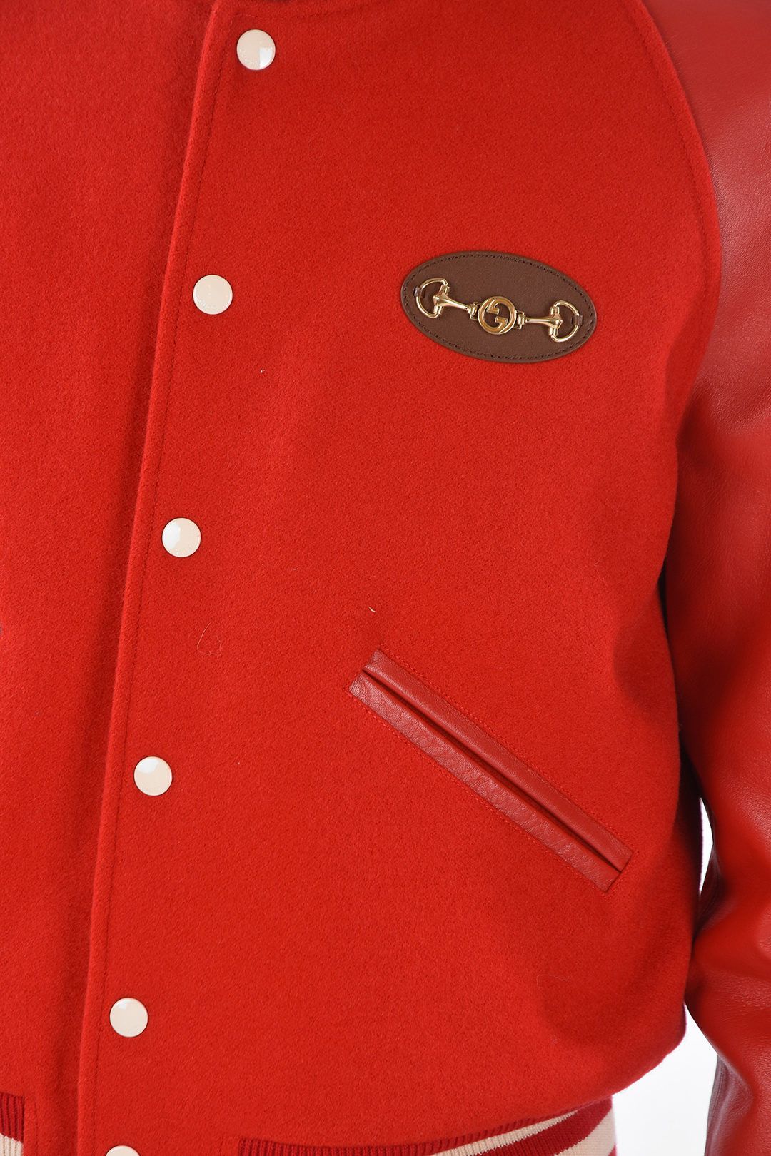 Gucci 3850USD Horsebit Varsity Letterman 20fw Alessandro Michele Size US L / EU 52-54 / 3 - 4 Thumbnail